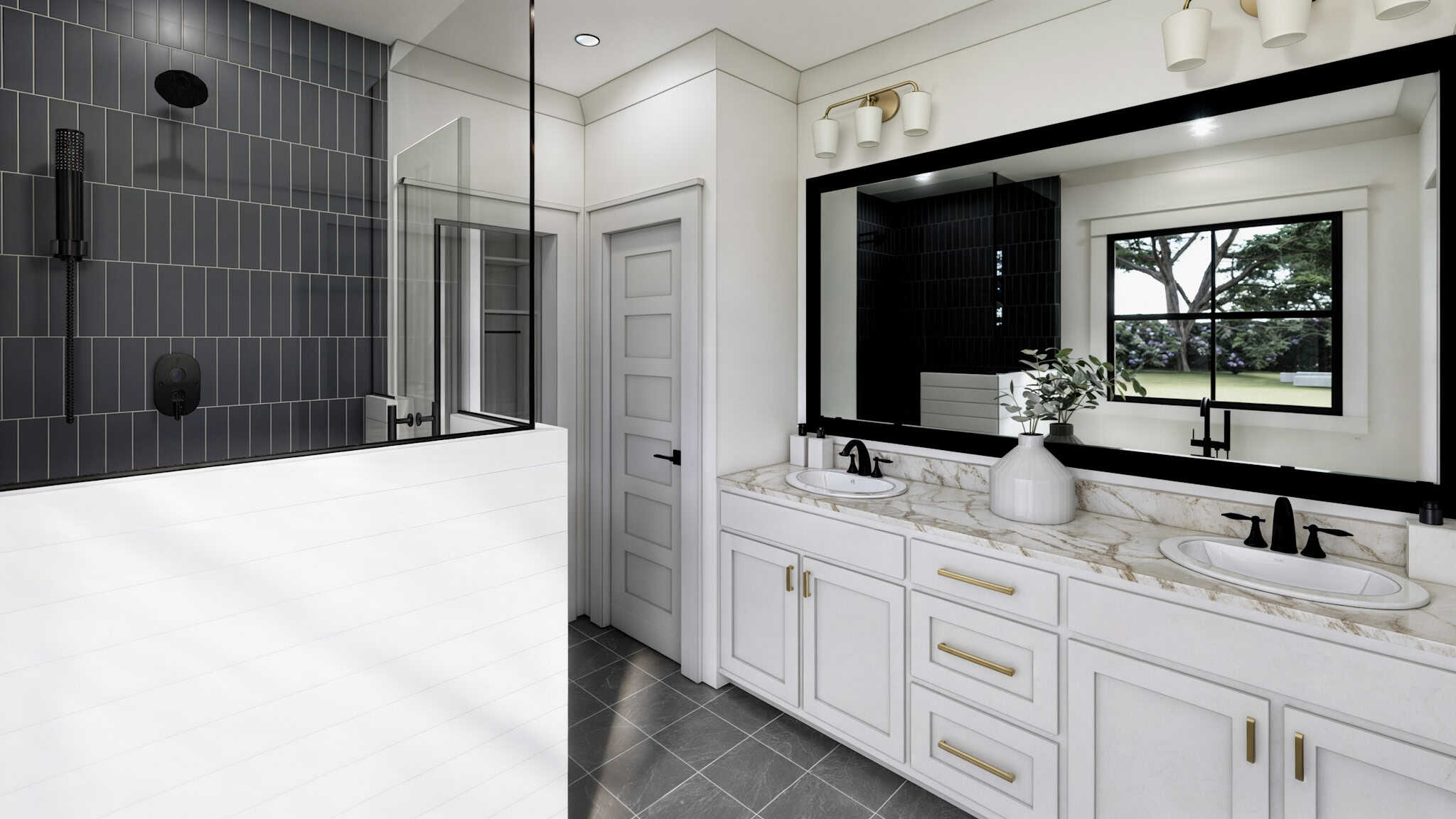 Master Bathroom: Sink/Vanity of this 3-Bedroom,1677 Sq Ft Plan -206-1094