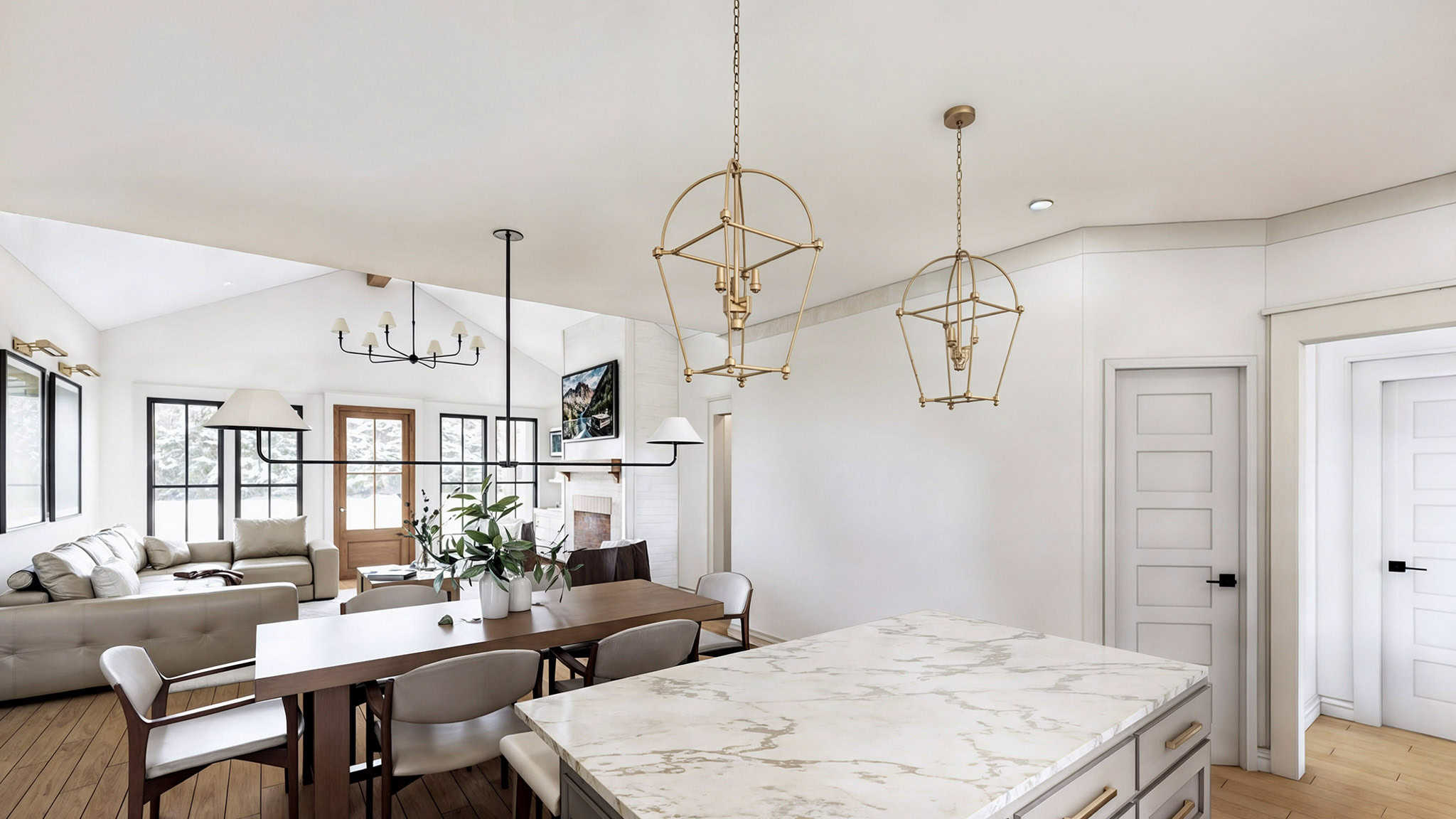 Kitchen: Kitchen Island of this 3-Bedroom,1677 Sq Ft Plan -206-1094