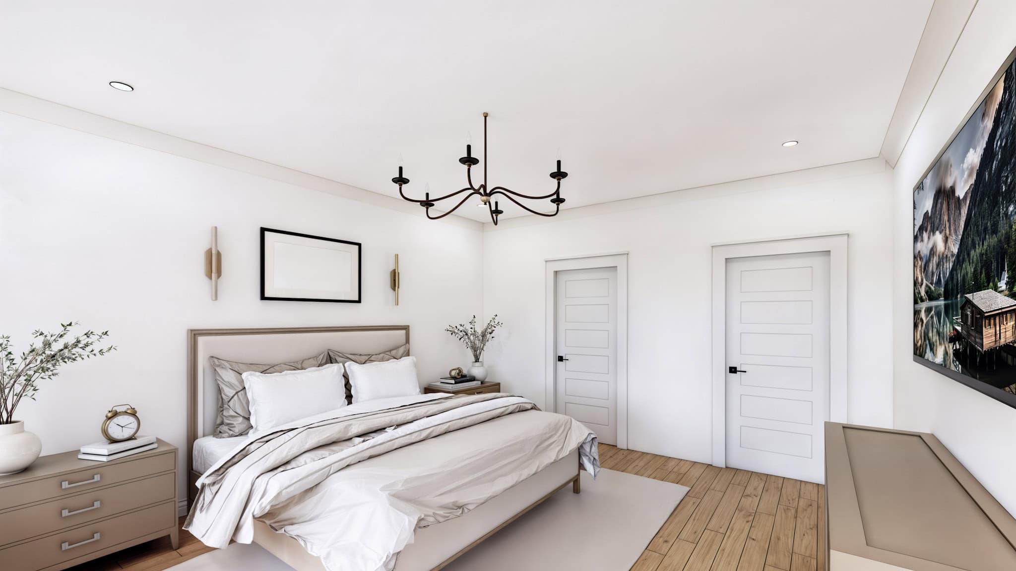 Master Bedroom of this 3-Bedroom,1677 Sq Ft Plan -206-1094