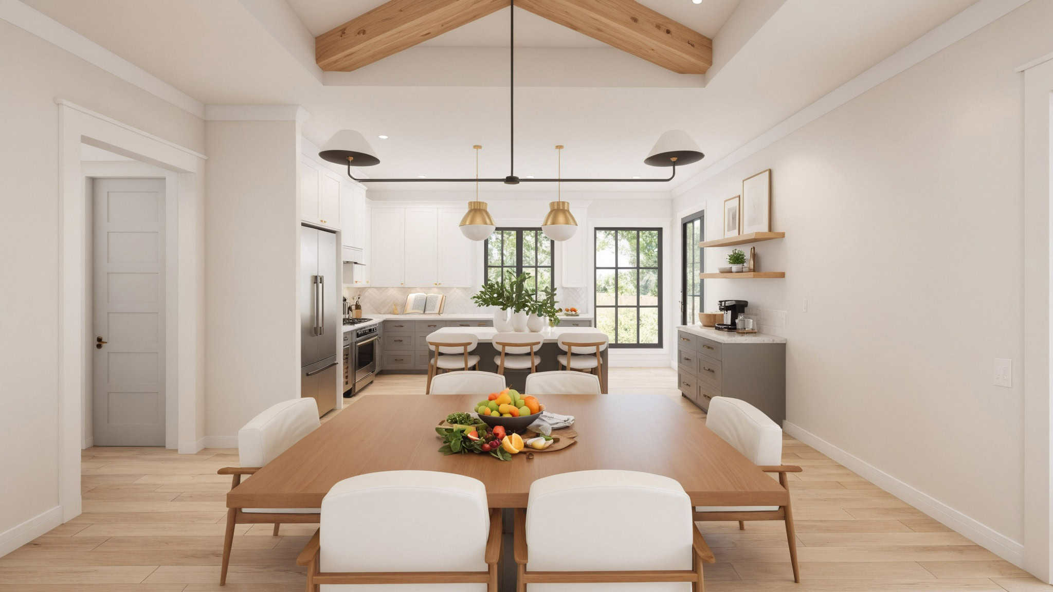 Dining Room of this 3-Bedroom,1673 Sq Ft Plan -206-1096