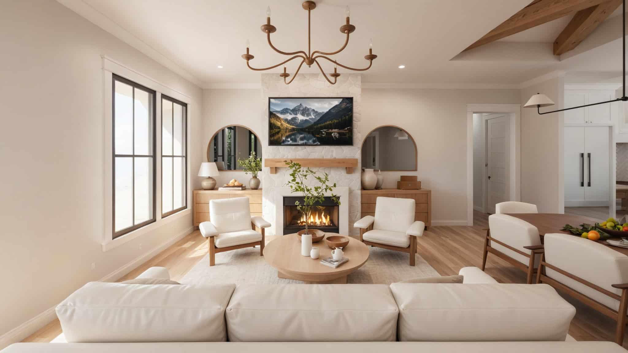 Great Room of this 3-Bedroom,1673 Sq Ft Plan -206-1096