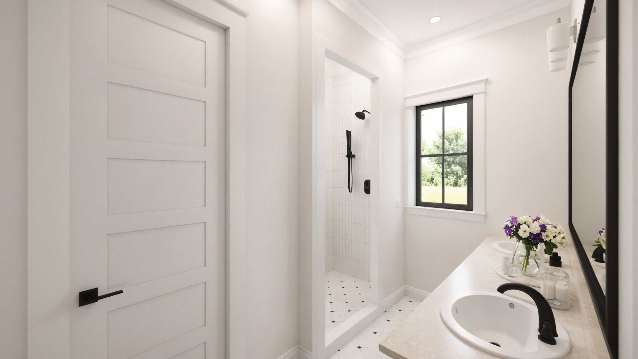 Master Bathroom of this 3-Bedroom,1673 Sq Ft Plan -206-1096