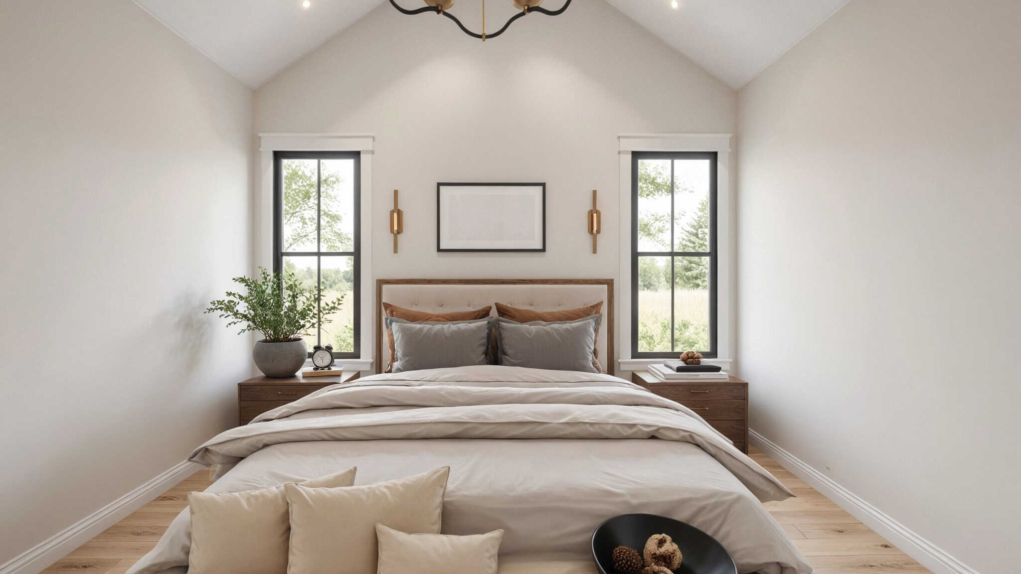 Master Bedroom of this 3-Bedroom,1673 Sq Ft Plan -206-1096