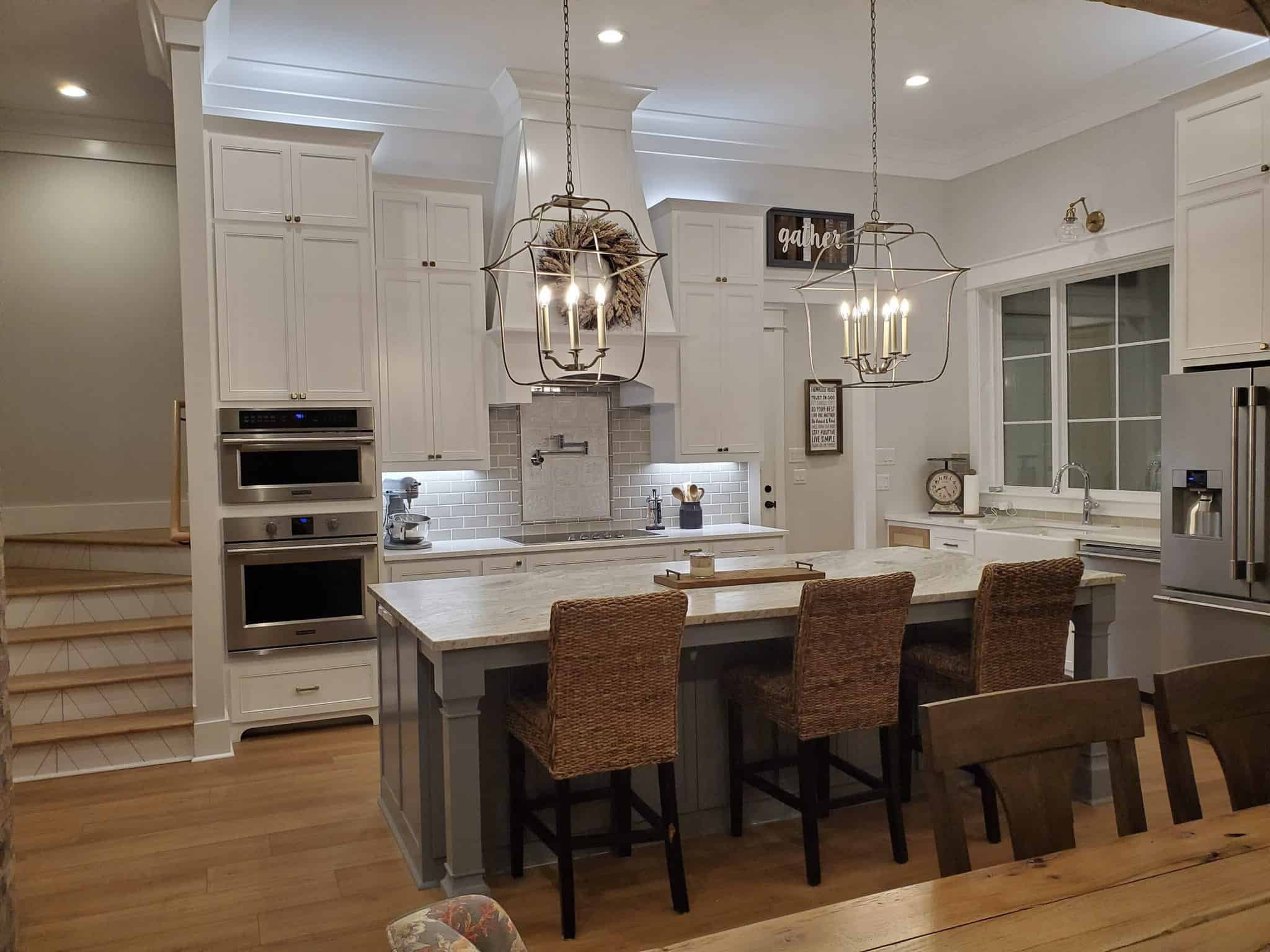 Kitchen: Kitchen Island of this 4-Bedroom,2514 Sq Ft Plan -206-1098