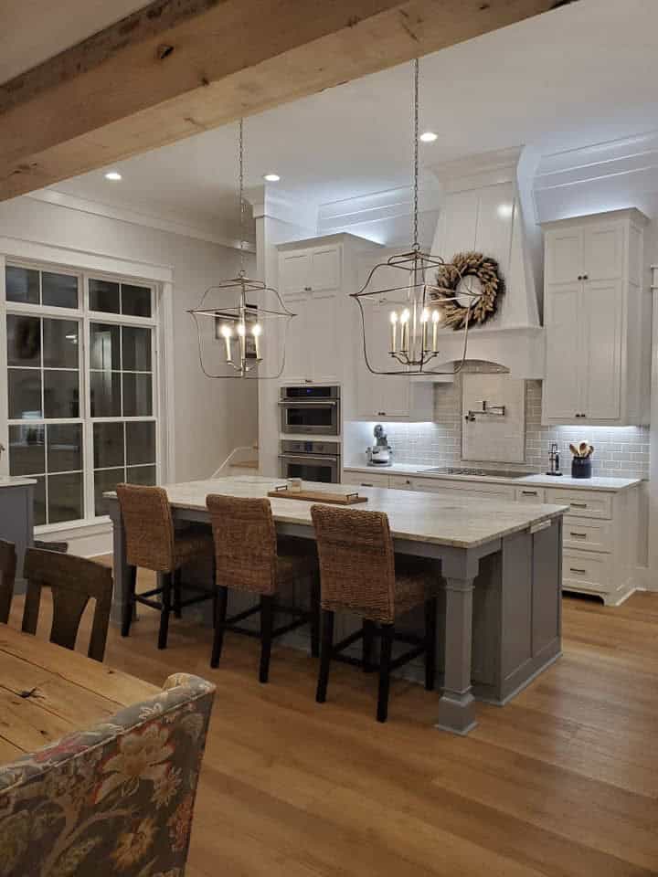 Kitchen: Kitchen Island of this 4-Bedroom,2514 Sq Ft Plan -206-1098