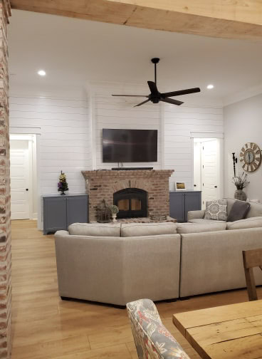 Living Room of this 4-Bedroom,2514 Sq Ft Plan -206-1098