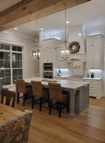 Kitchen: Kitchen Island of this 4-Bedroom,2514 Sq Ft Plan -206-1098