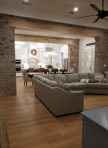 Living Room of this 4-Bedroom,2514 Sq Ft Plan -206-1098