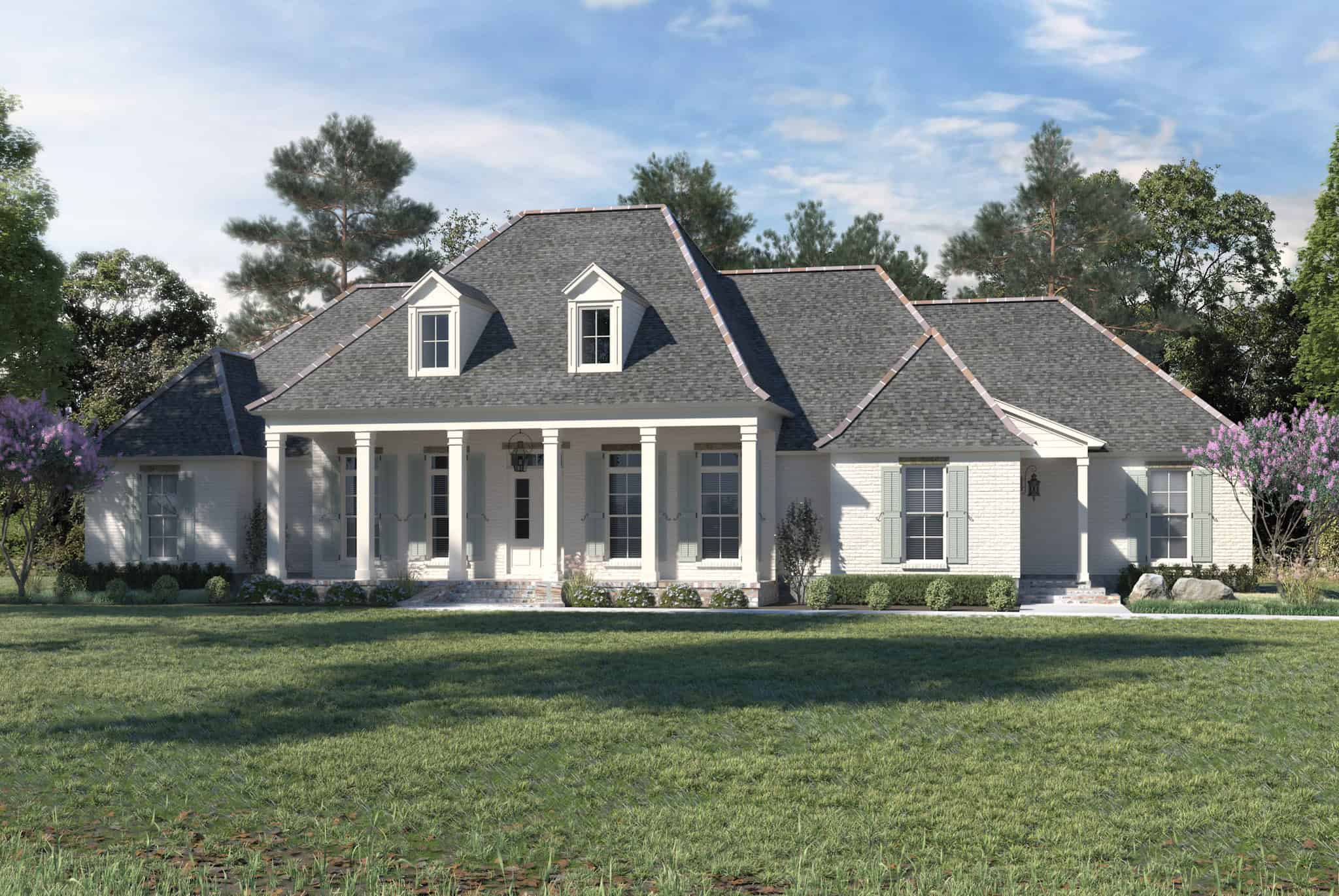 Right Side View of this 4-Bedroom,3121 Sq Ft Plan -206-1099
