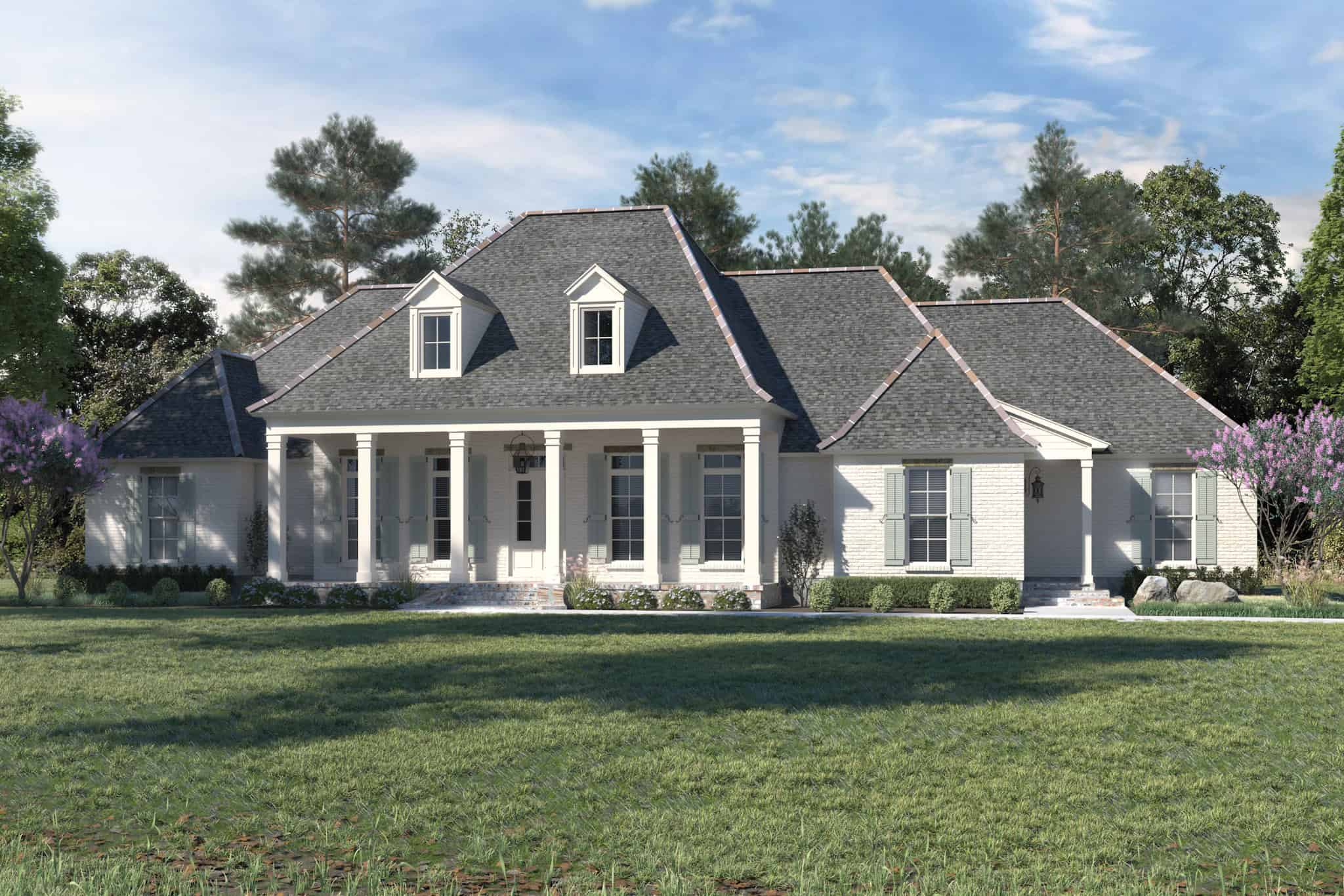 Right Side View of this 4-Bedroom,3121 Sq Ft Plan -206-1099