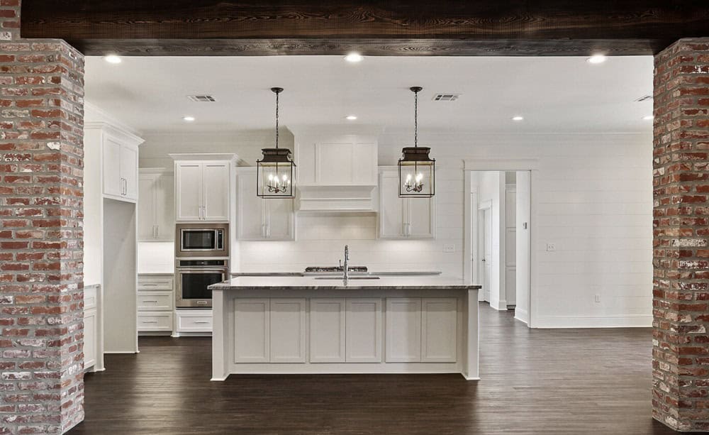 Kitchen: Kitchen Island of this 4-Bedroom,2580 Sq Ft Plan -206-1102