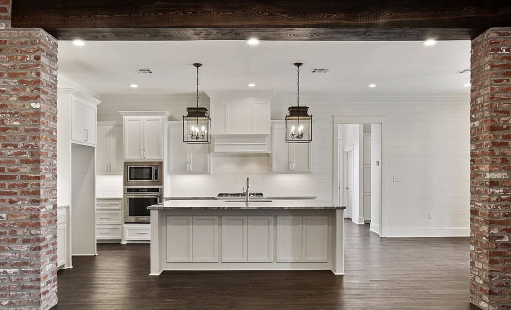 Kitchen: Kitchen Island of this 4-Bedroom,2580 Sq Ft Plan -206-1102