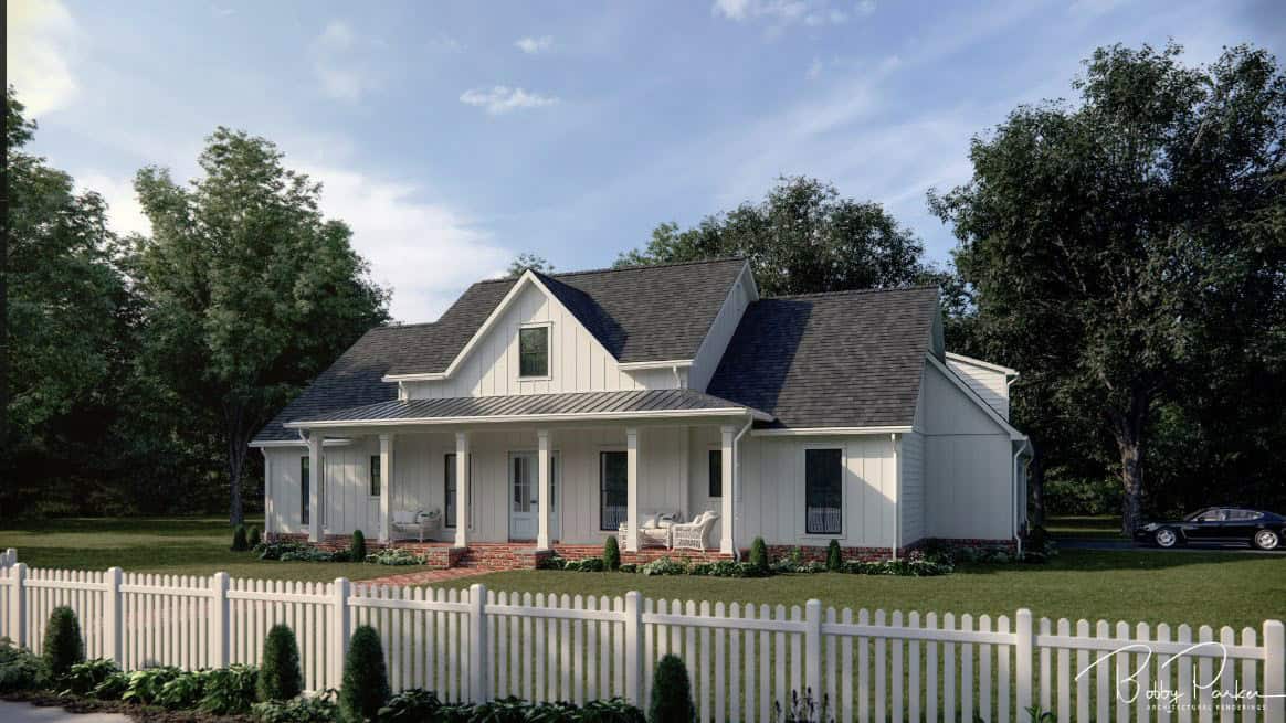 Right Side View of this 3-Bedroom,2315 Sq Ft Plan -206-1104