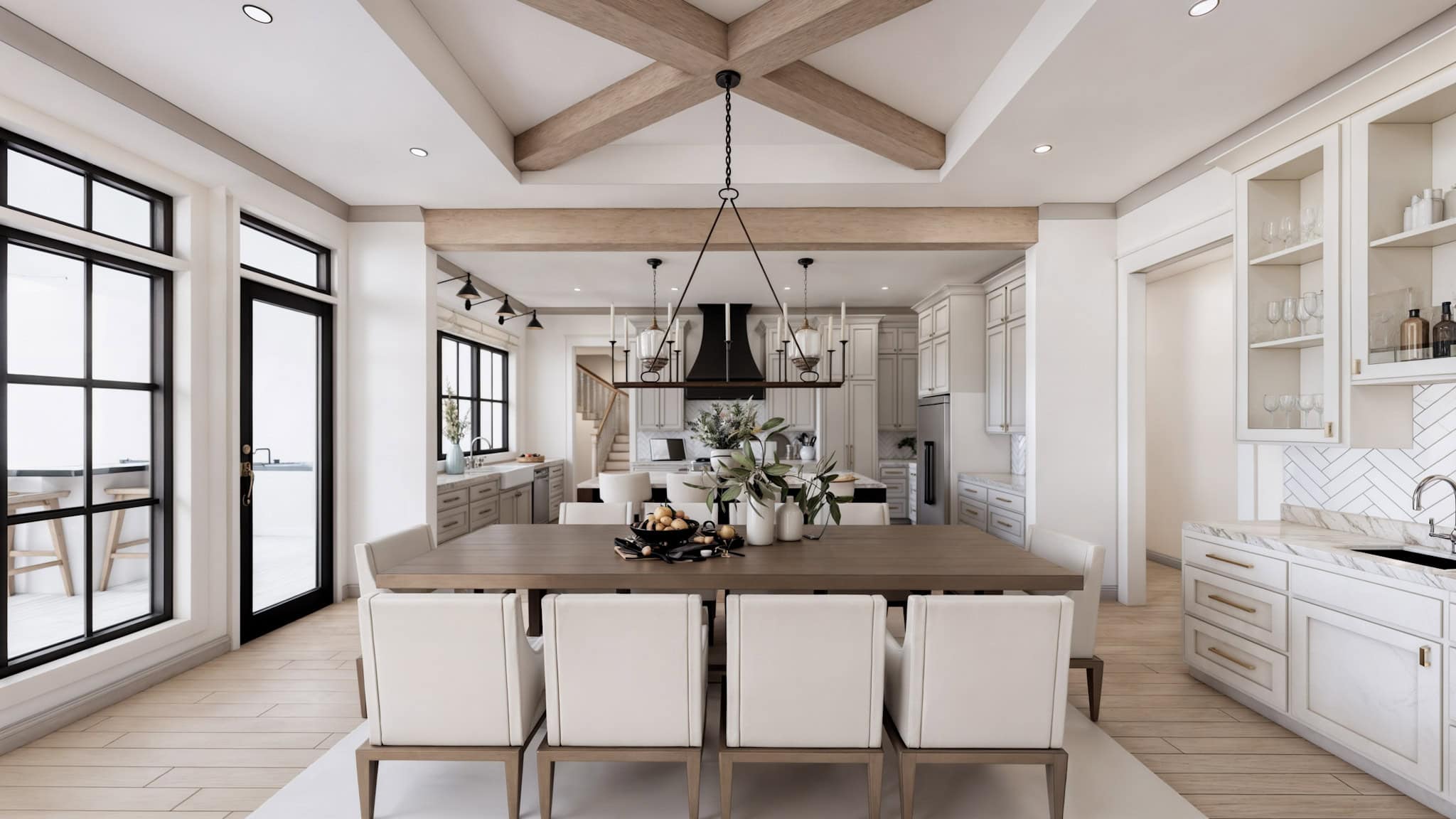 Dining Room of this 4-Bedroom,3877 Sq Ft Plan -206-1105