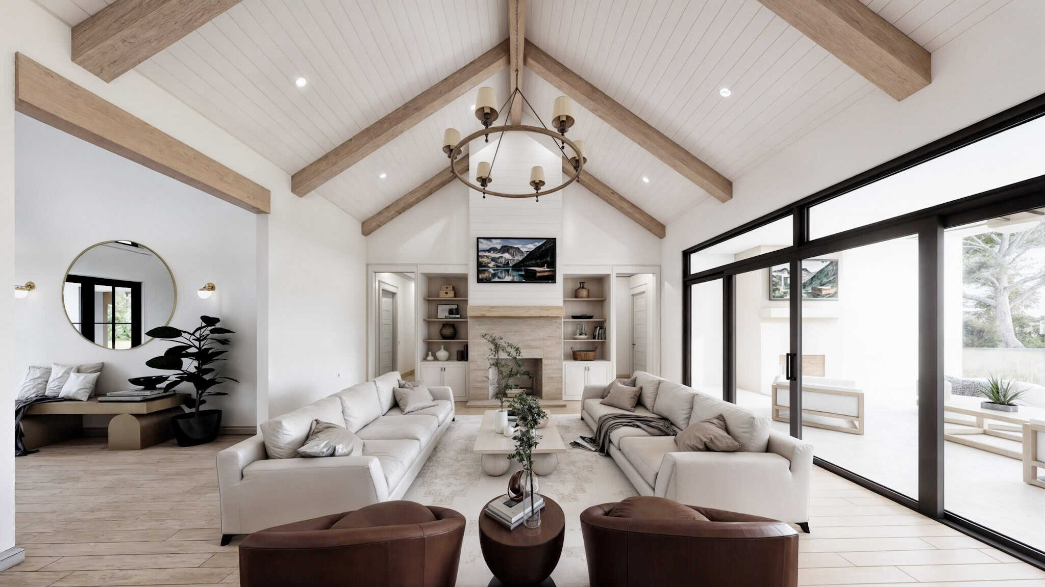 Great Room of this 4-Bedroom,3877 Sq Ft Plan -206-1105