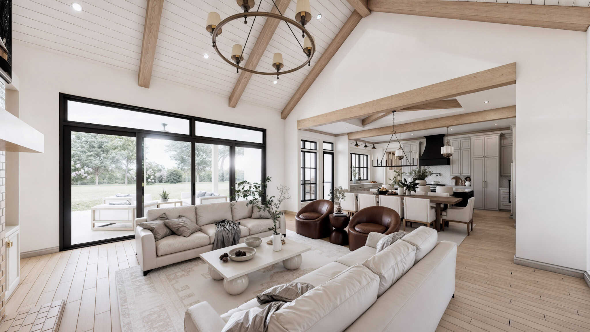 Great Room of this 4-Bedroom,3877 Sq Ft Plan -206-1105