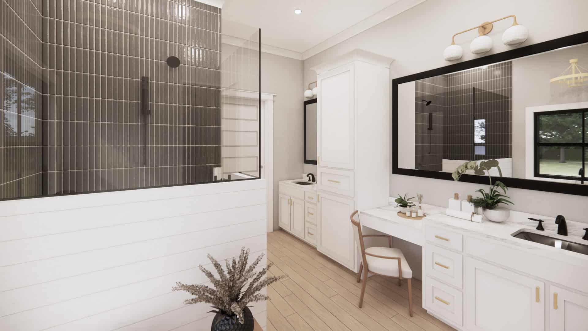 Master Bathroom of this 4-Bedroom,2768 Sq Ft Plan -206-1111