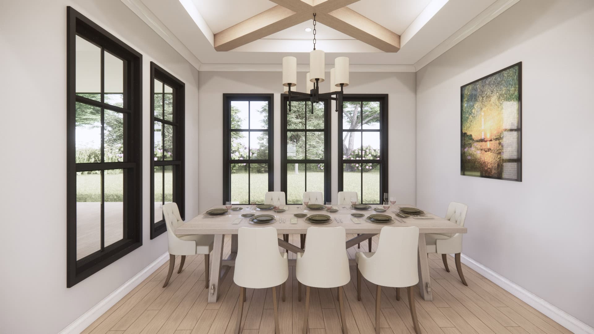 Dining Room of this 4-Bedroom,2768 Sq Ft Plan -206-1111