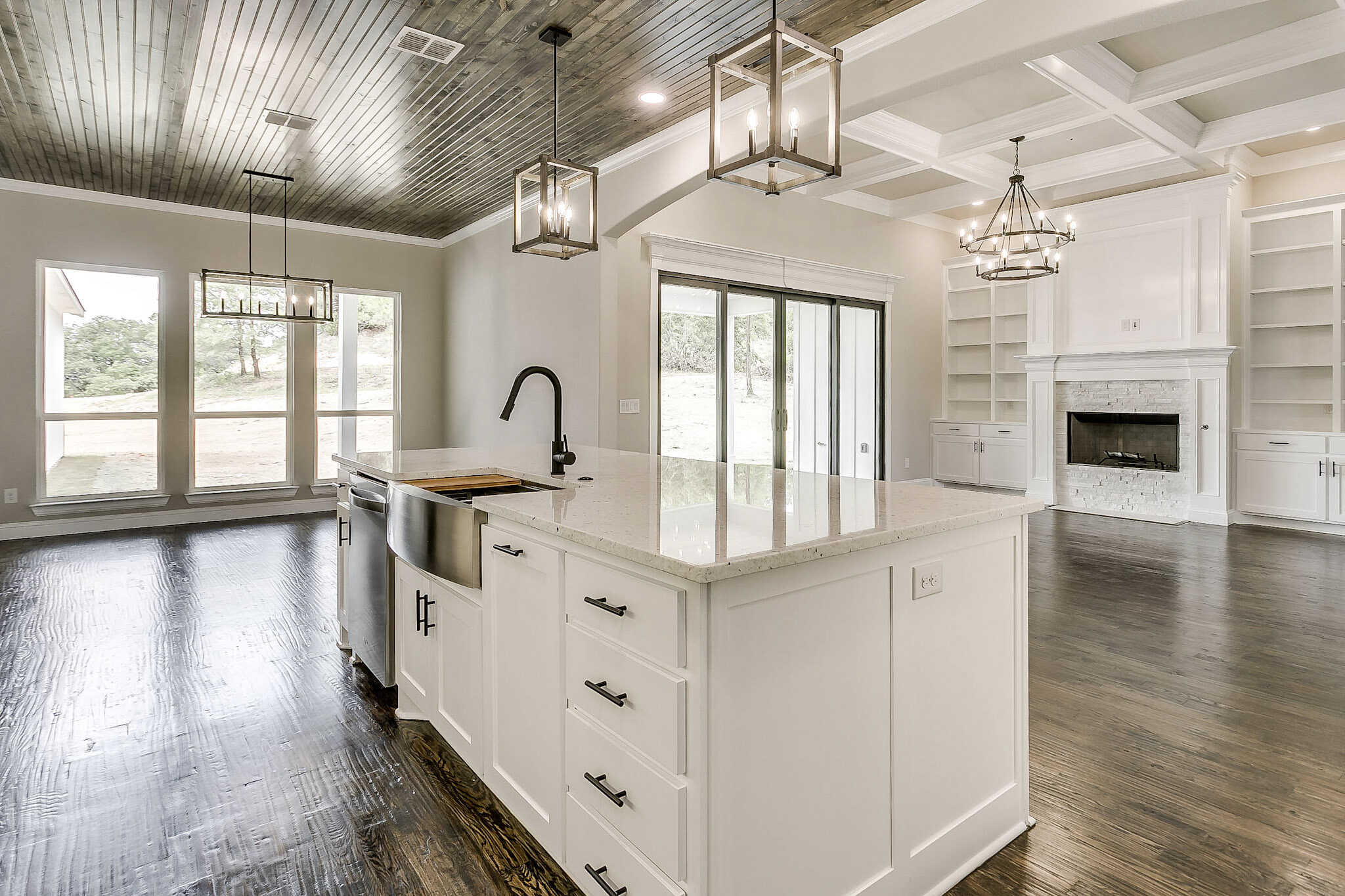 Kitchen: Kitchen Island of this 4-Bedroom,2546 Sq Ft Plan -206-1114