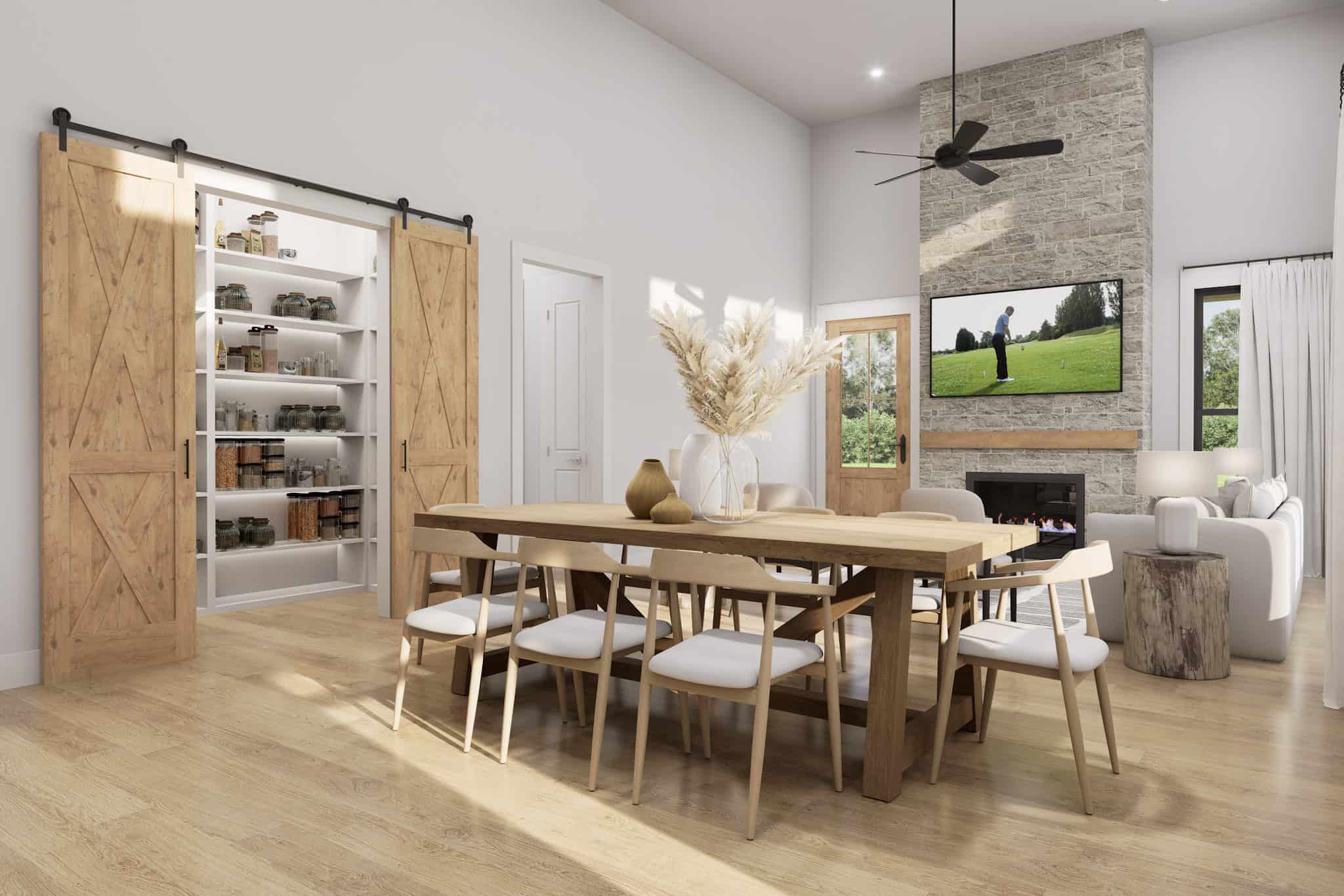 Dining Room of this 3-Bedroom,1702 Sq Ft Plan -206-1115