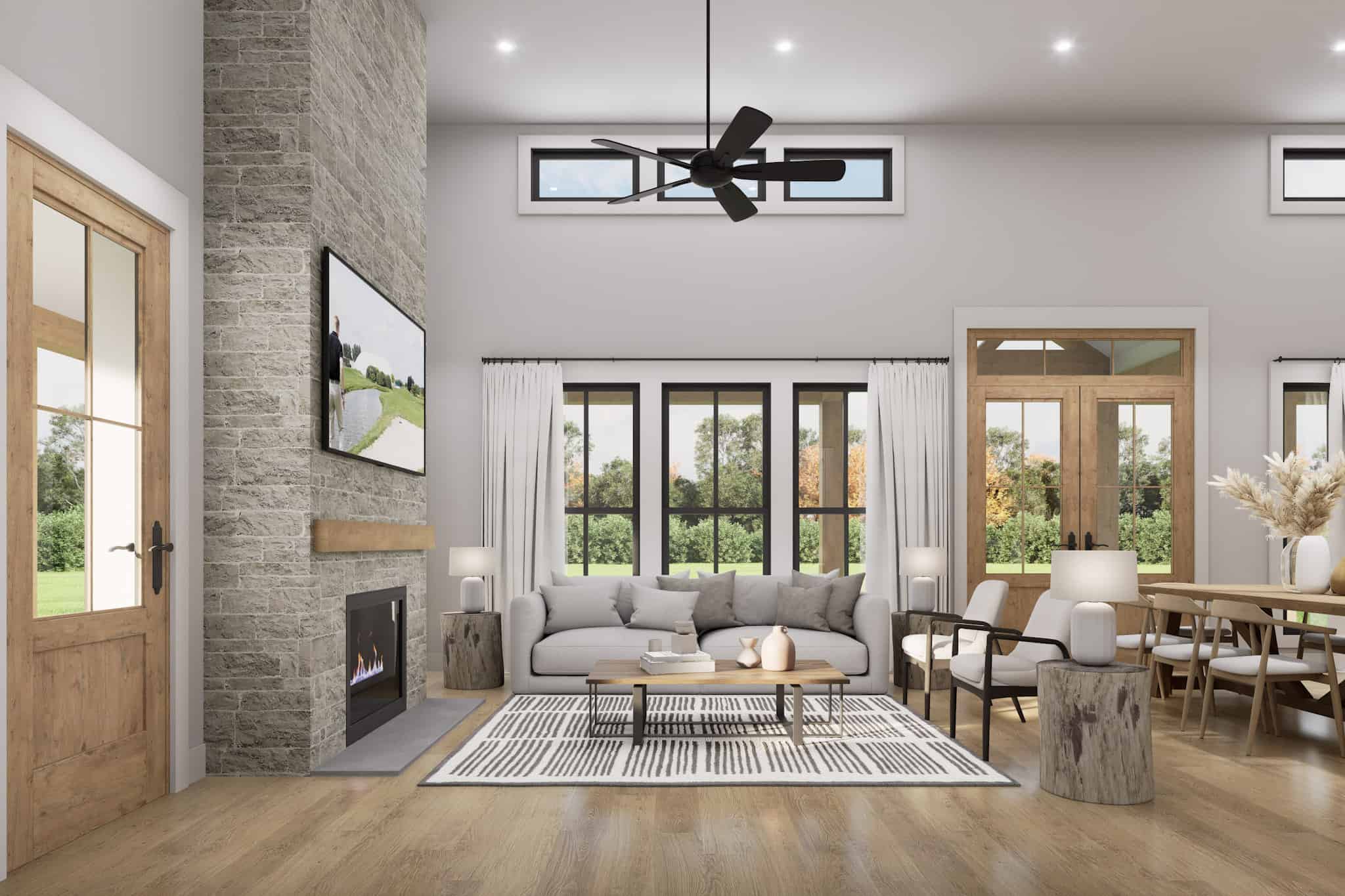 Great Room of this 3-Bedroom,1702 Sq Ft Plan -206-1115