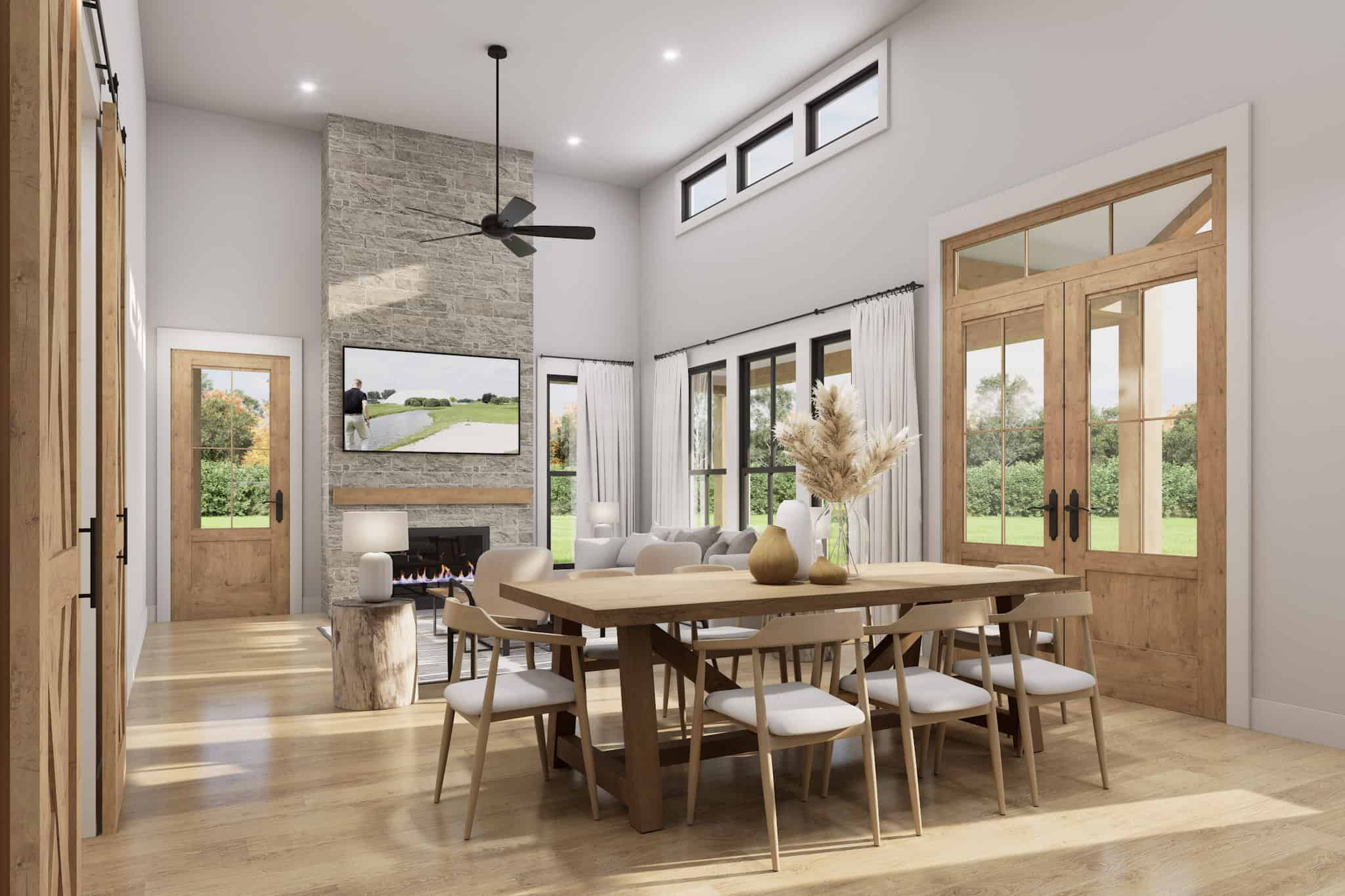 Dining Room of this 3-Bedroom,1702 Sq Ft Plan -206-1115