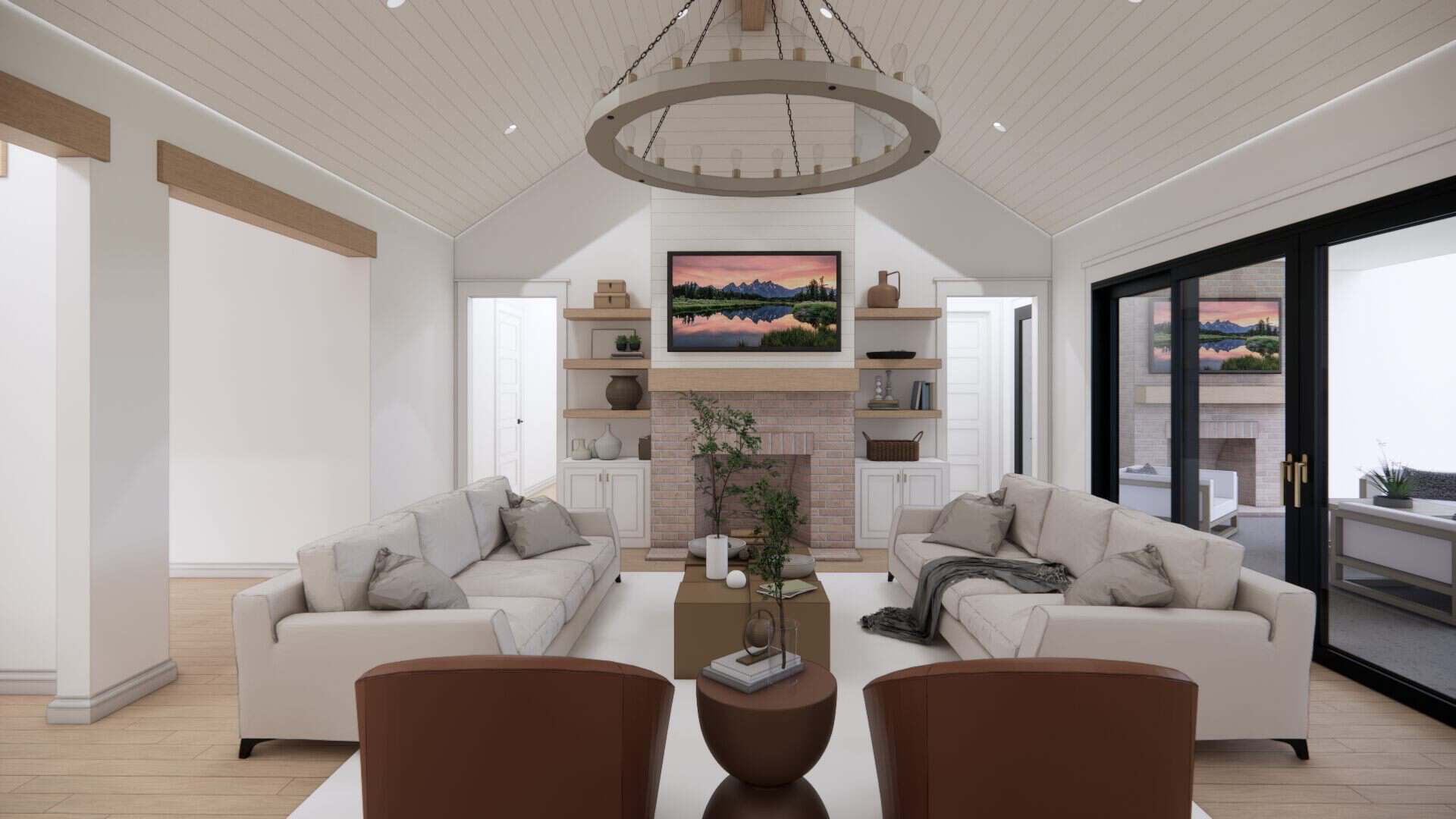 Great Room of this 4-Bedroom,3093 Sq Ft Plan -206-1117