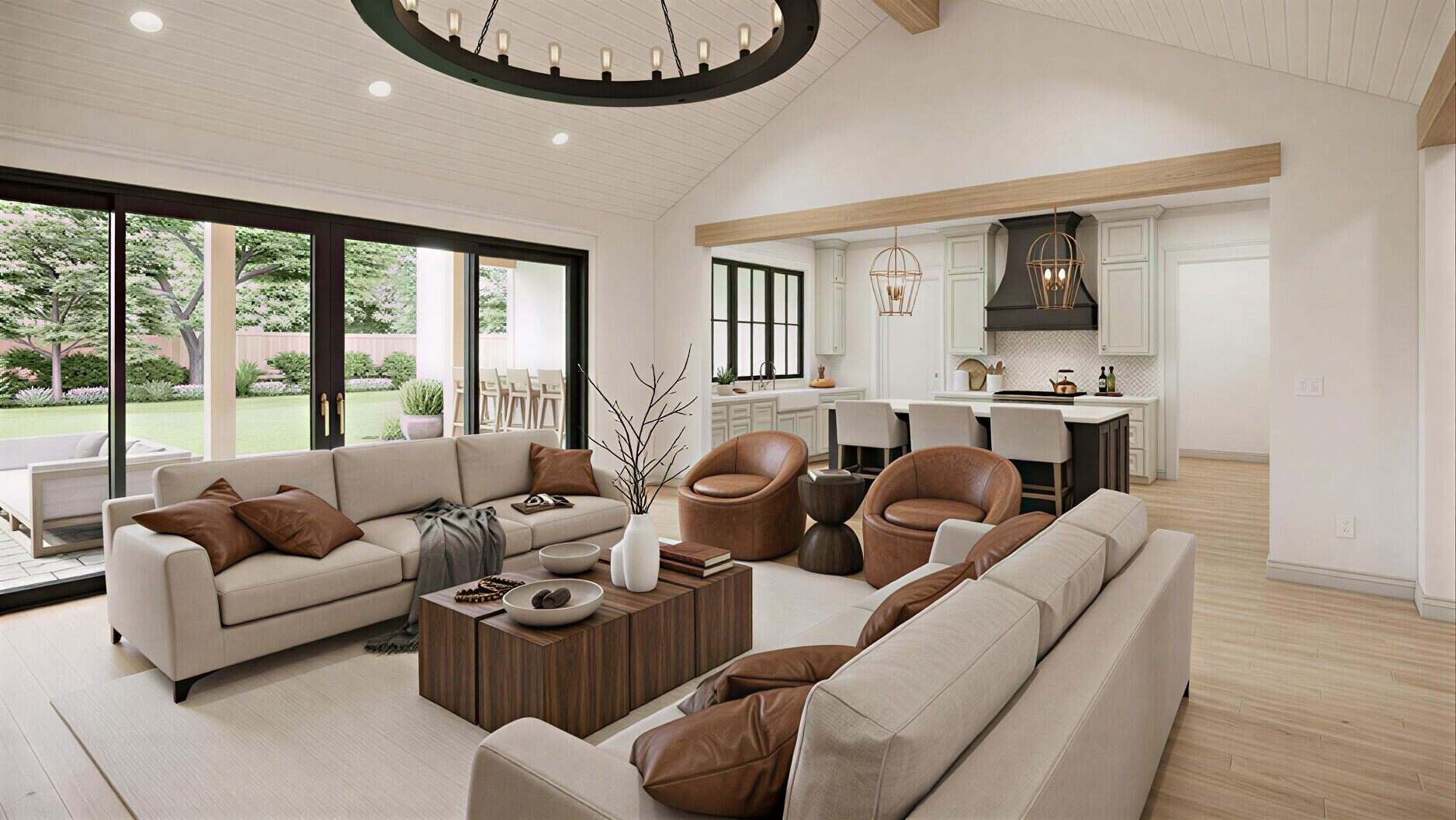 Great Room of this 4-Bedroom,3093 Sq Ft Plan -206-1117