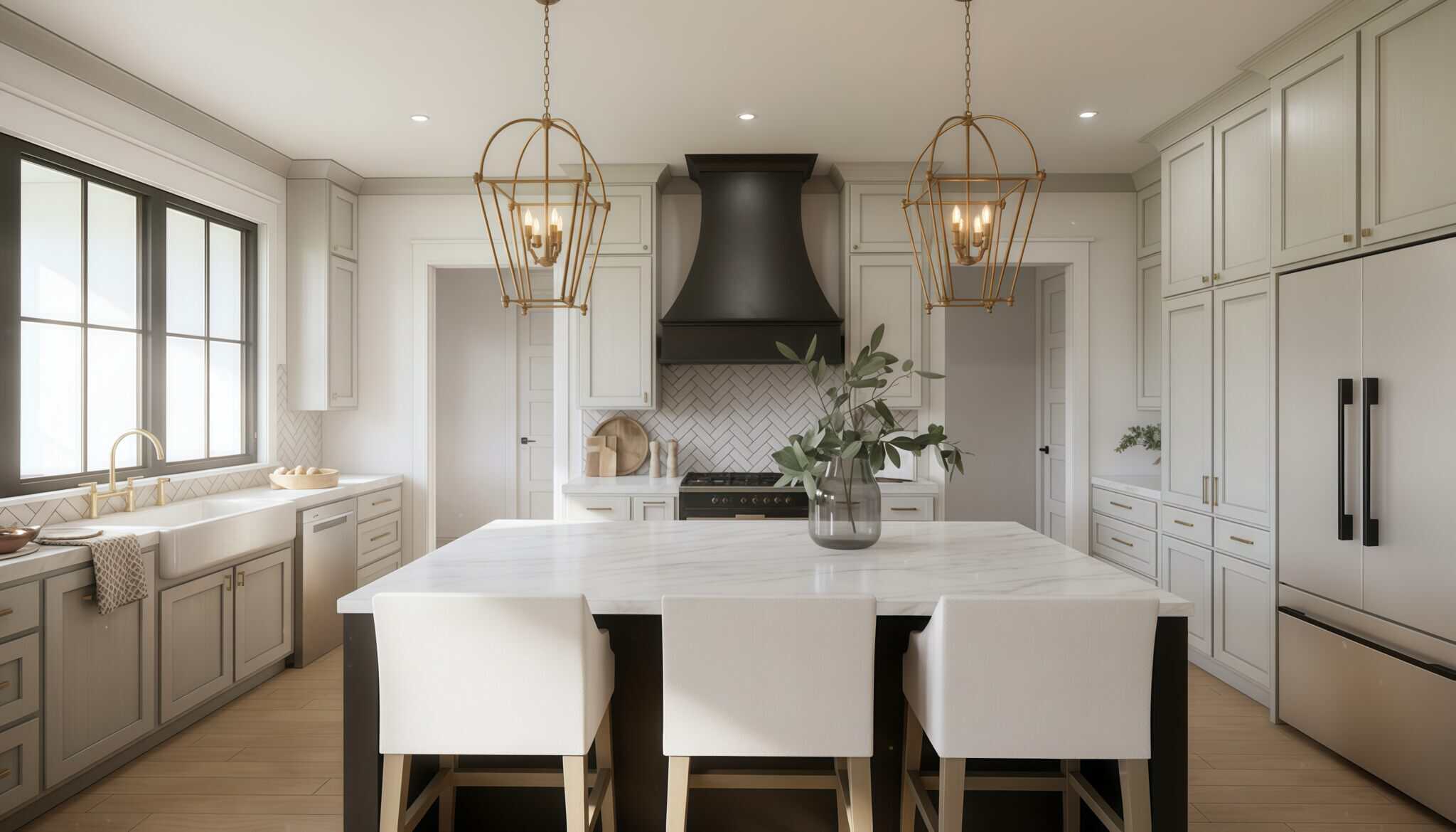 Kitchen: Kitchen Island of this 4-Bedroom,3093 Sq Ft Plan -206-1117