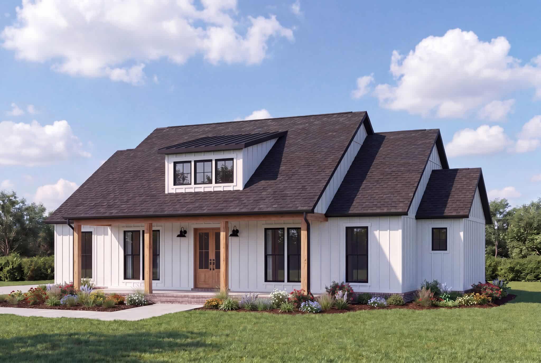 Right Side View of this 3-Bedroom,1872 Sq Ft Plan -206-1123