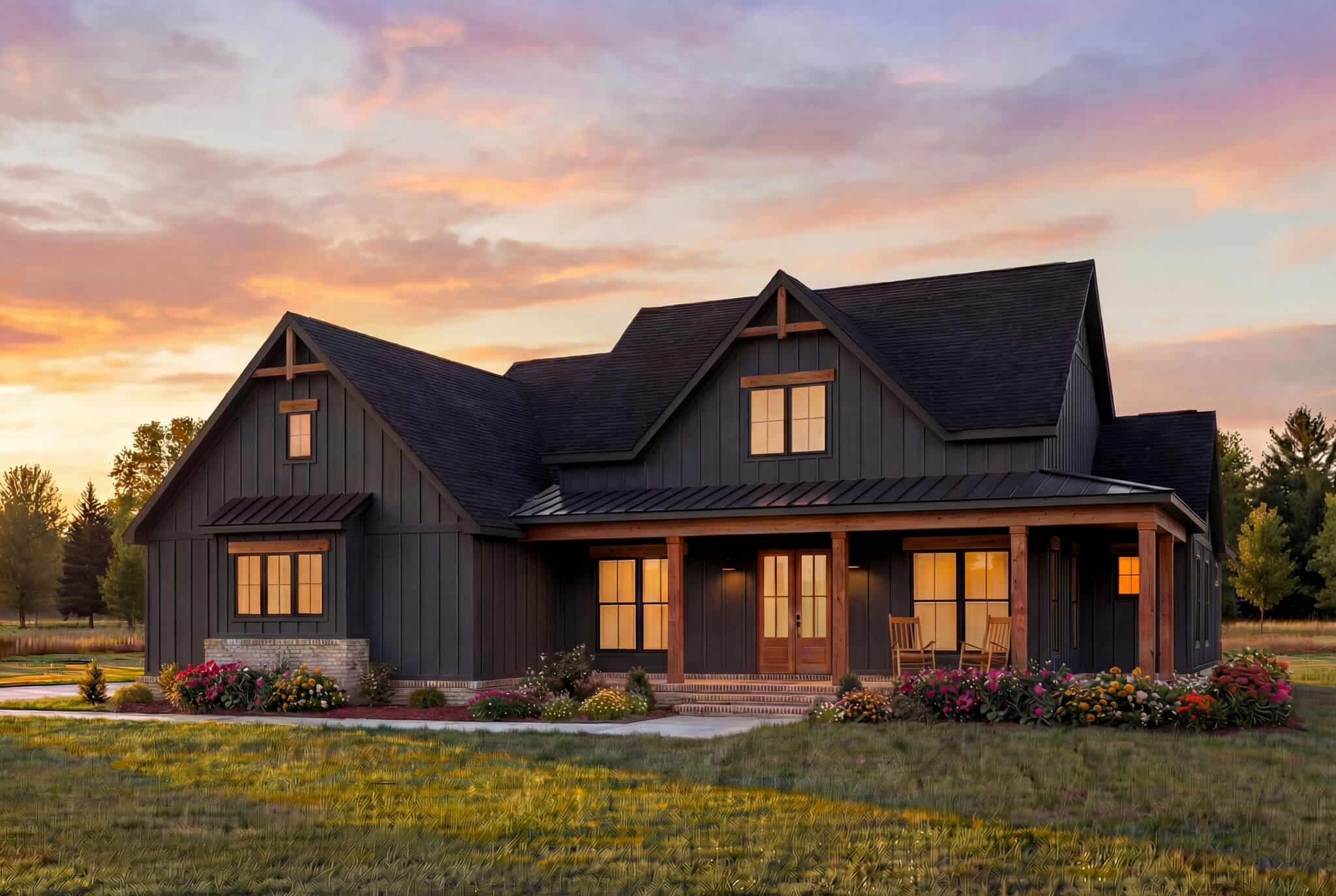 Right Side View of this 4-Bedroom,2306 Sq Ft Plan -206-1125