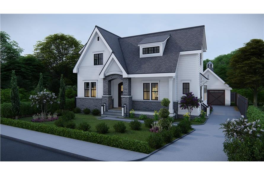 Right View of this 3-Bedroom,2589 Sq Ft Plan -207-1001