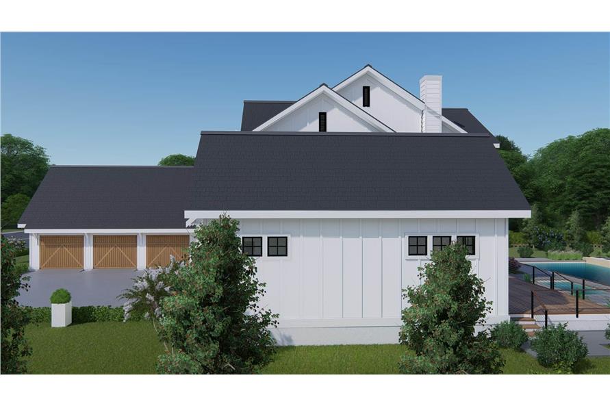 Right View of this 4-Bedroom,3409 Sq Ft Plan -207-1003