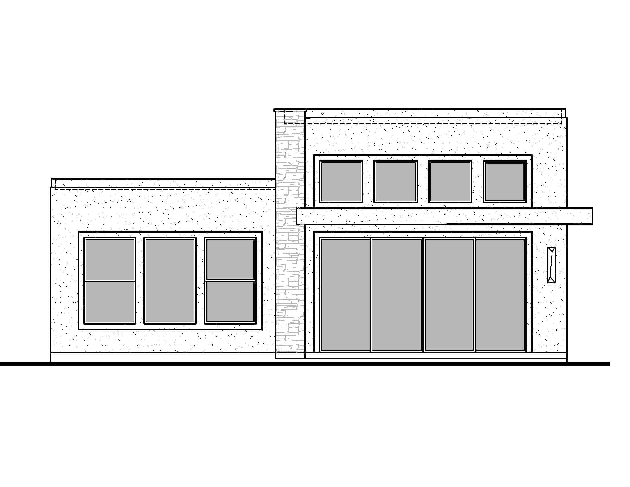 Home Plan Front Elevation of this 1-Bedroom,660 Sq Ft Plan -208-1041