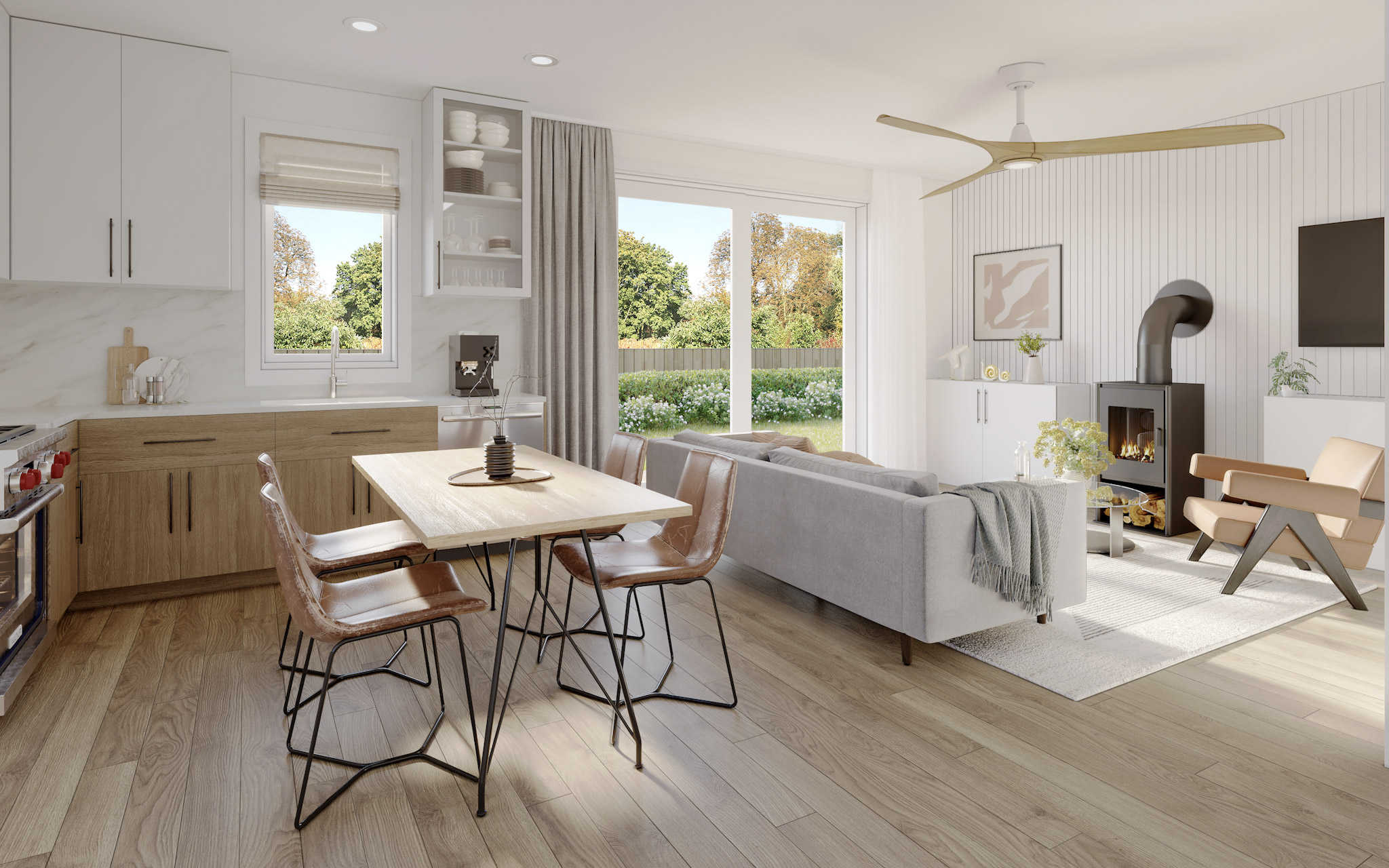 Dining Room of this 3-Bedroom,900 Sq Ft Plan -211-1015