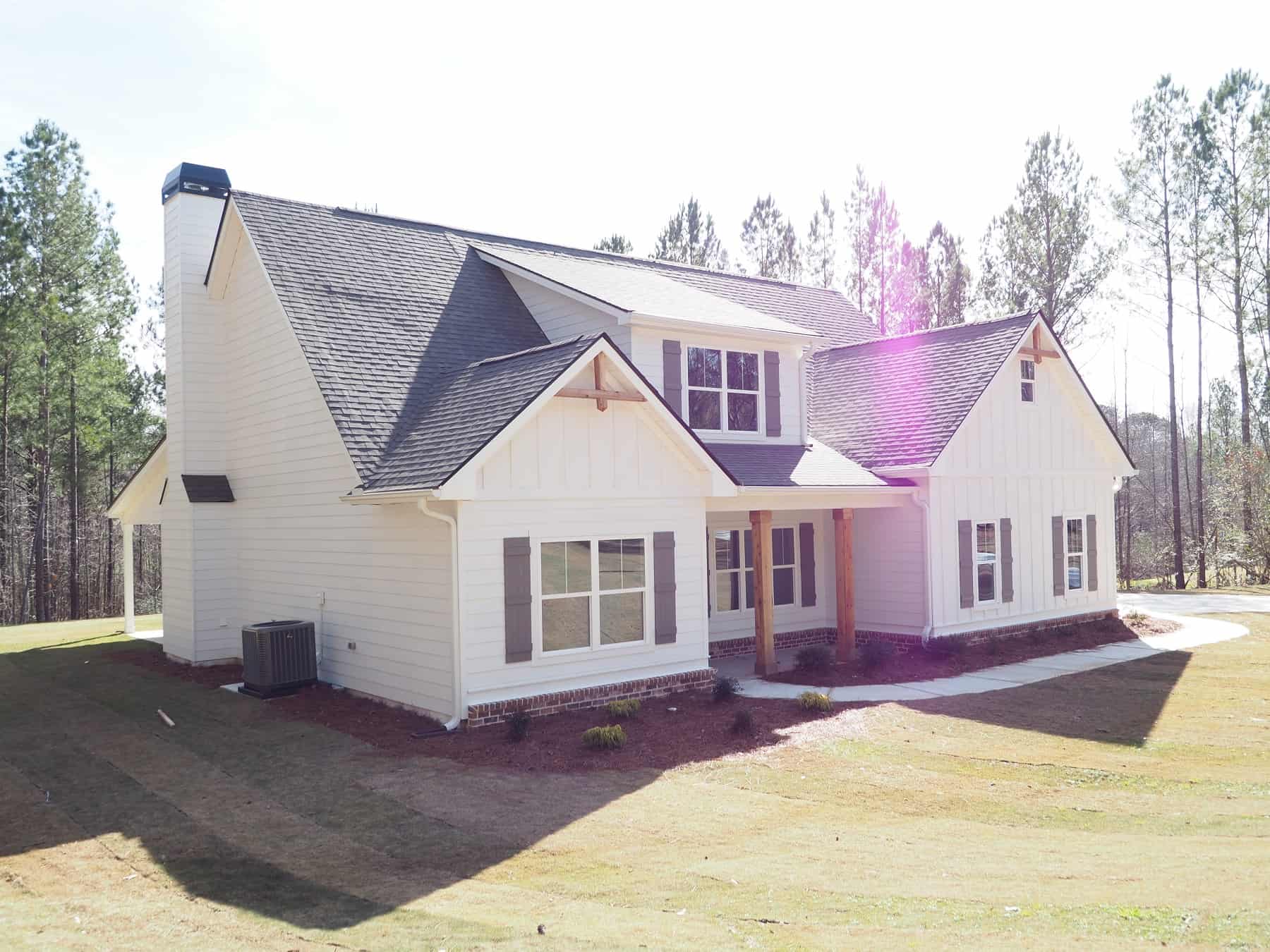 Left Side View of this 4-Bedroom,2373 Sq Ft Plan -213-1018
