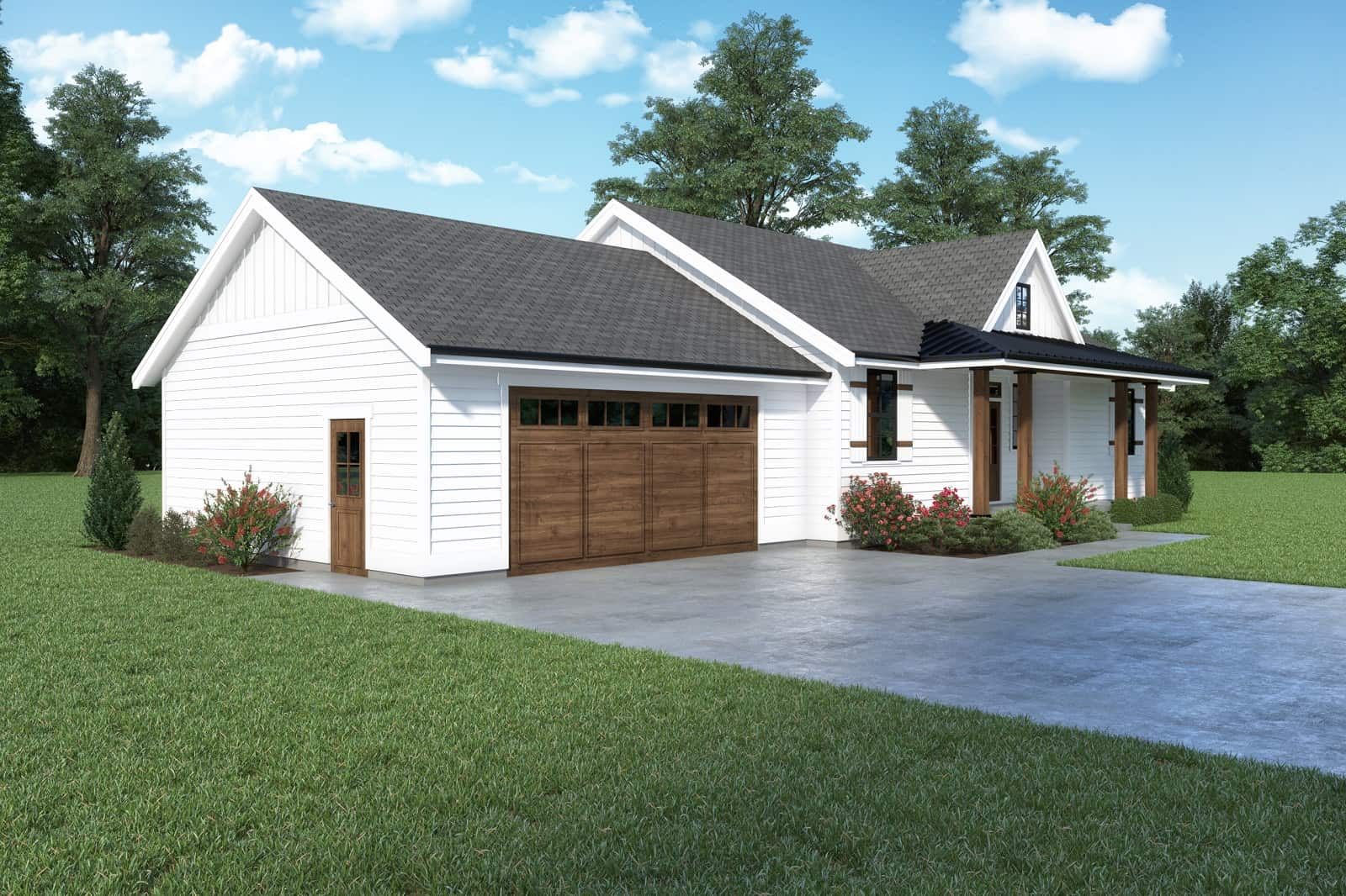 Left View of this 2-Bedroom,1248 Sq Ft Plan -214-1004