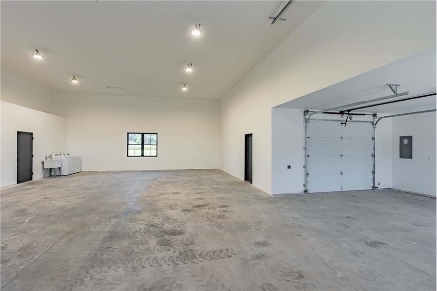 Garage of this 1-Bedroom,784 Sq Ft Plan -214-1005