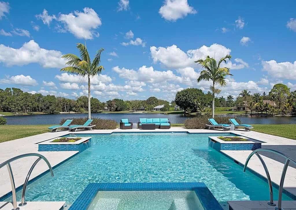 Pool of this 4-Bedroom,7117 Sq Ft Plan -219-1003