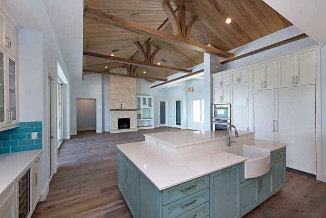 Kitchen: Kitchen Island of this 3-Bedroom,3433 Sq Ft Plan -219-1009