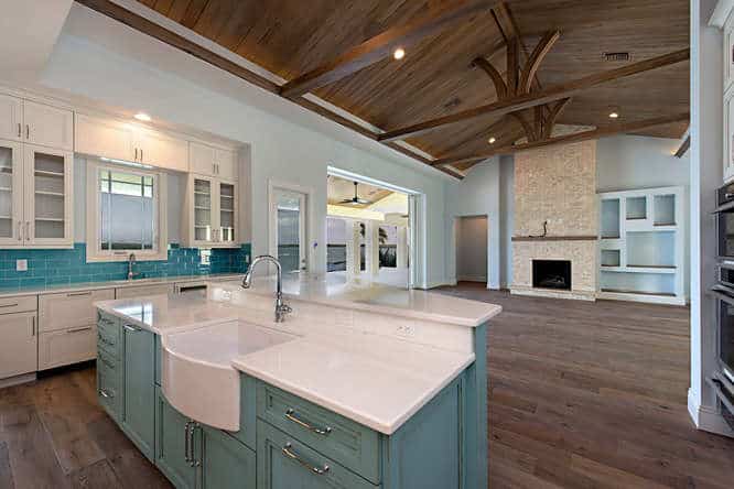 Kitchen: Kitchen Island of this 3-Bedroom,3433 Sq Ft Plan -219-1009