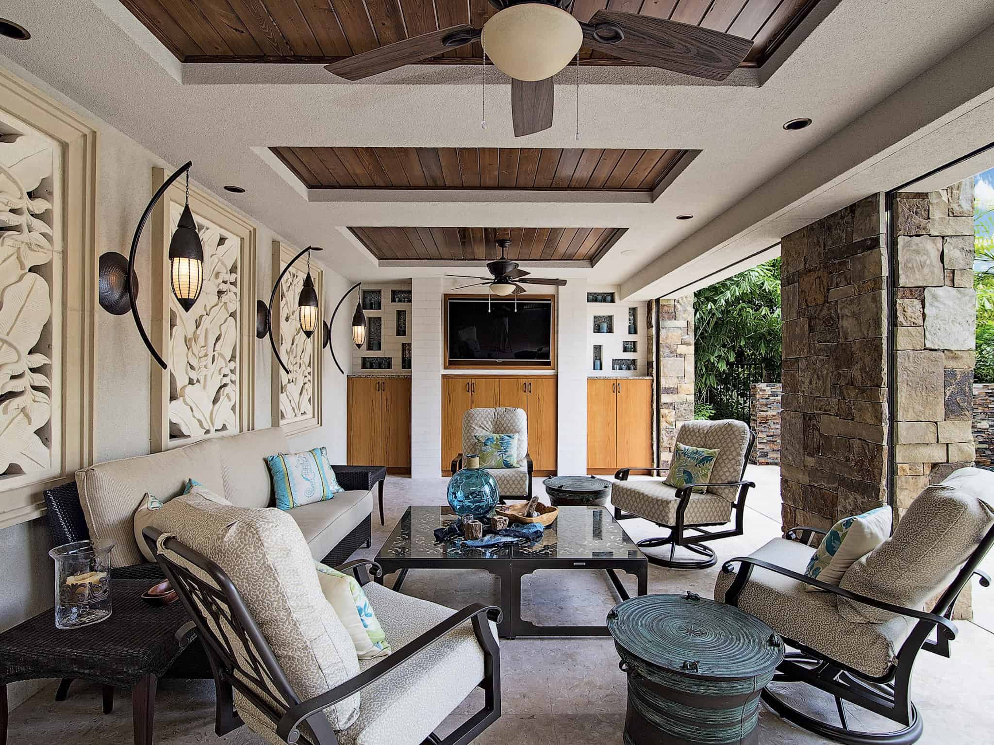 Patio of this 4-Bedroom,5680 Sq Ft Plan -219-1021