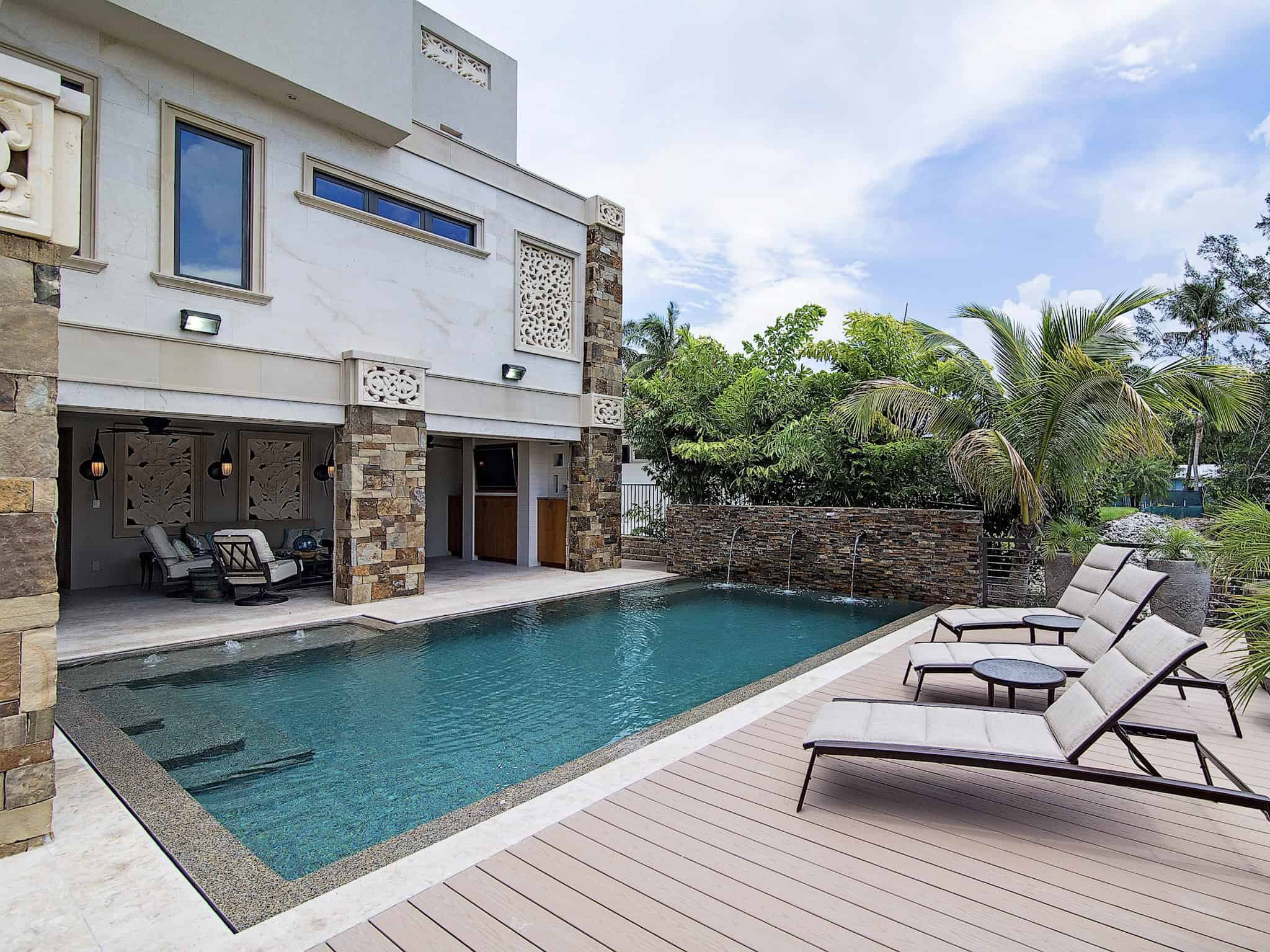 Pool of this 4-Bedroom,5680 Sq Ft Plan -219-1021