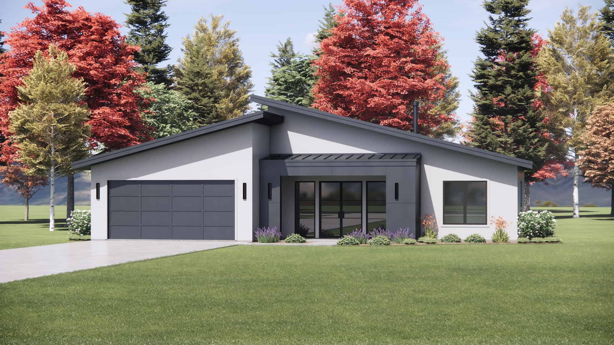 Right Side View of this 3-Bedroom,1700 Sq Ft Plan -220-1021