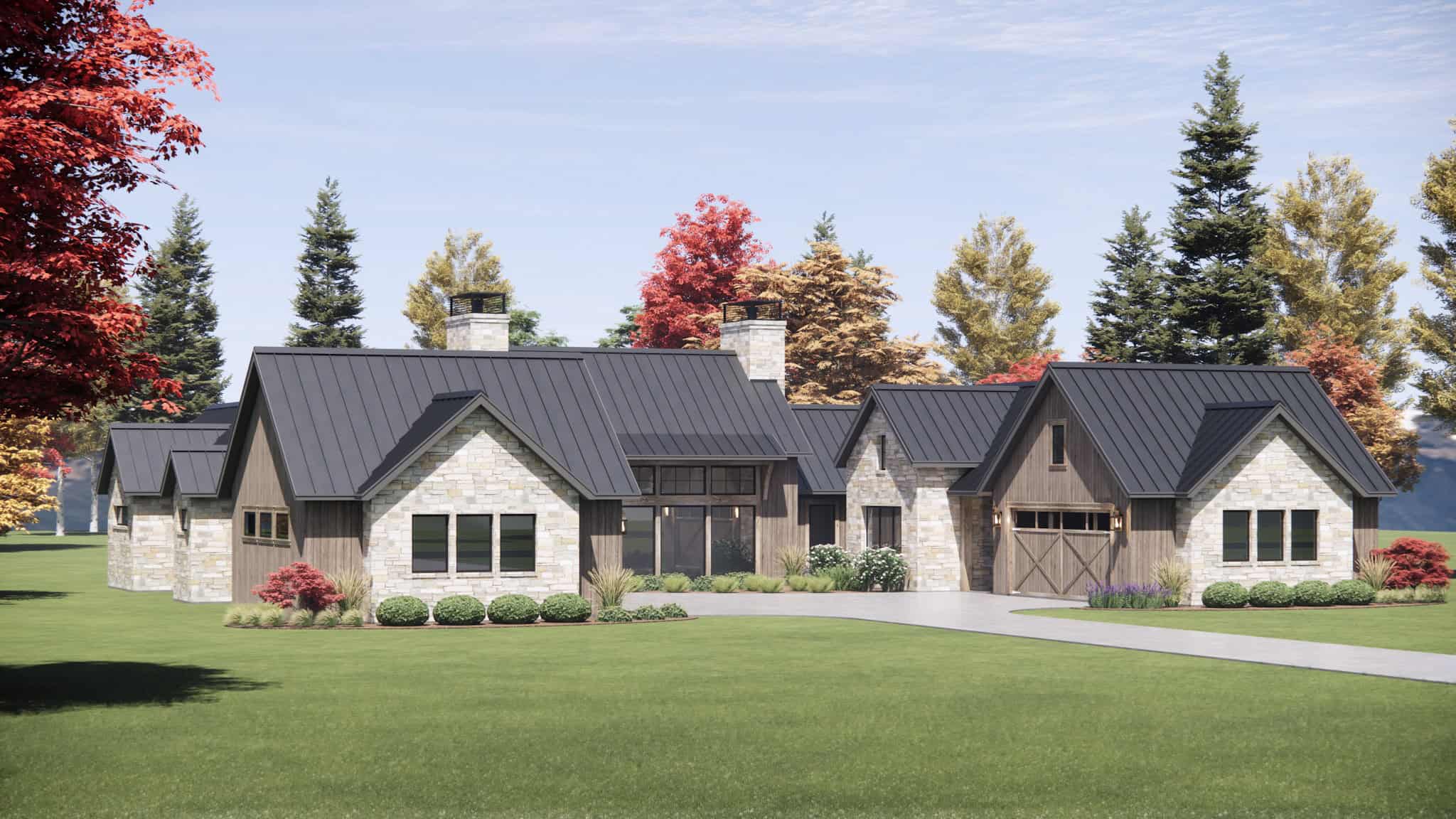 Left Side View of this 4-Bedroom,4944 Sq Ft Plan -220-1023