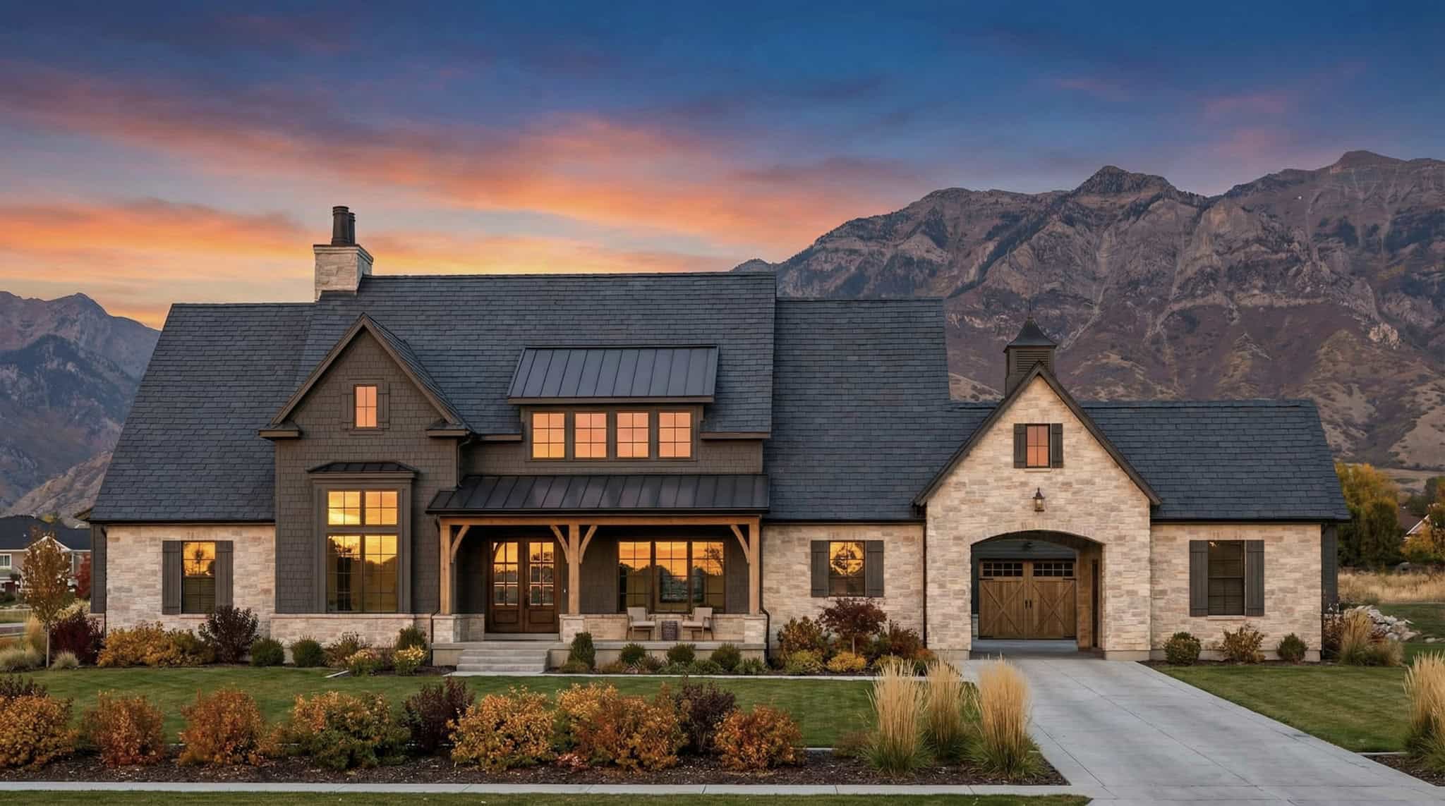 Front View of this 5-Bedroom,5244 Sq Ft Plan -220-1031