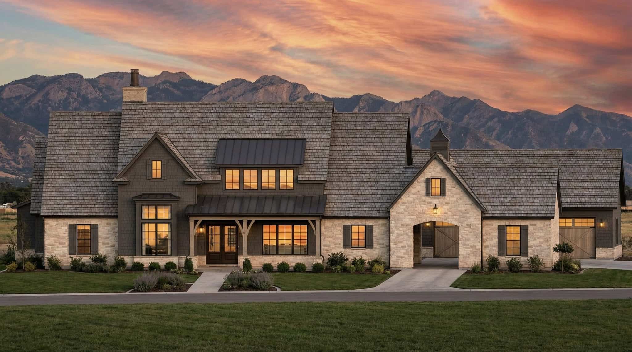 Front View of this 5-Bedroom,5244 Sq Ft Plan -220-1031