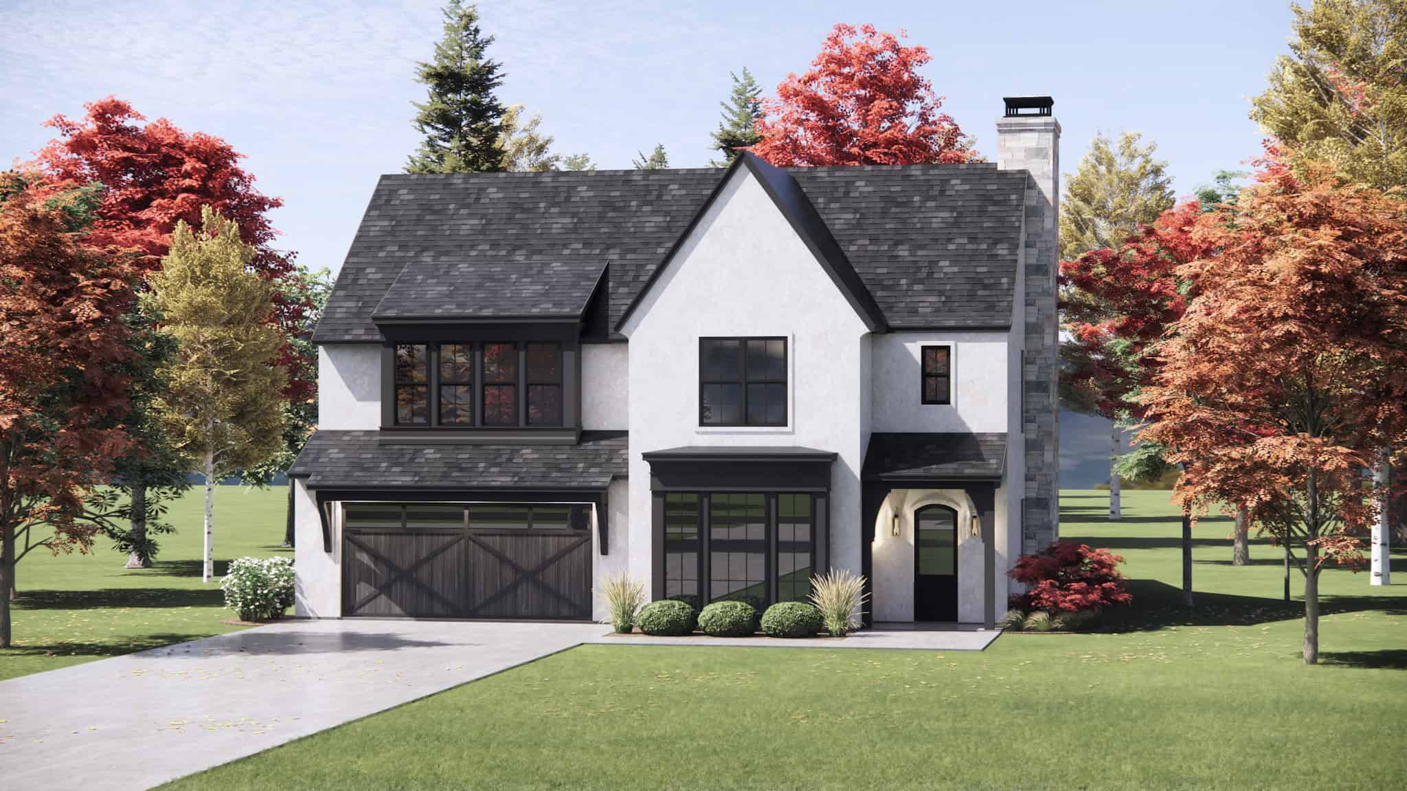 Right Side View of this 4-Bedroom,2946 Sq Ft Plan -220-1033