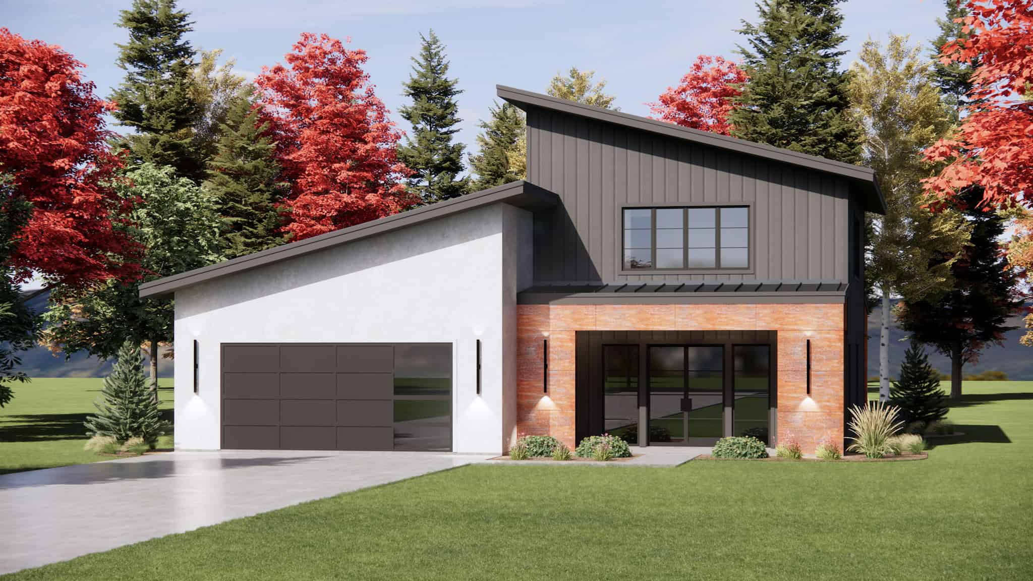 Right Side View of this 4-Bedroom,2410 Sq Ft Plan -220-1034