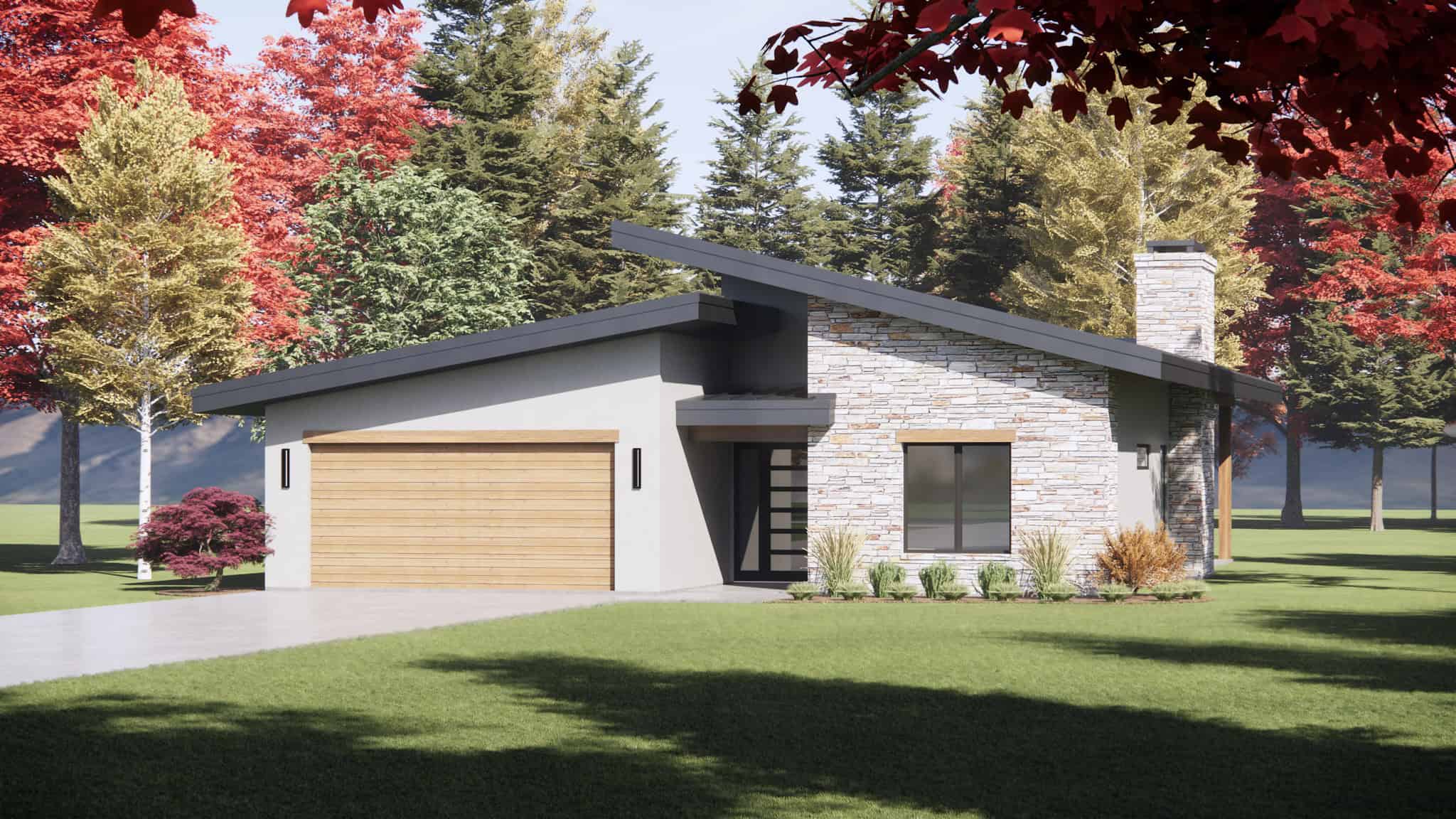 Right Side View of this 3-Bedroom,1801 Sq Ft Plan -220-1039